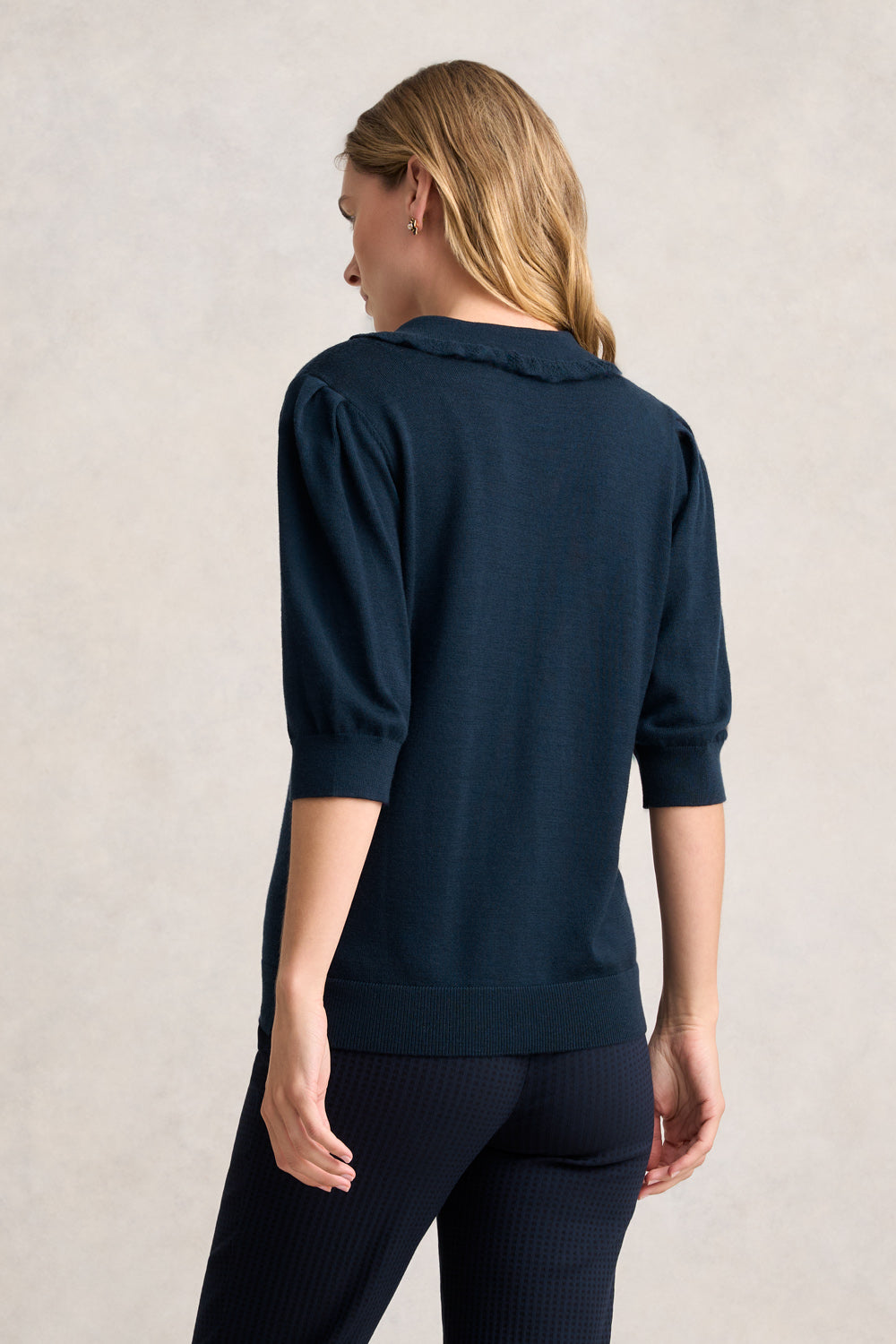 Men's Half Sleeve Collared Wool Knit Sweater - Winter Warm Pullover for Office & Casual Wear | Perfect for Business, Dating & Outdoor Activities