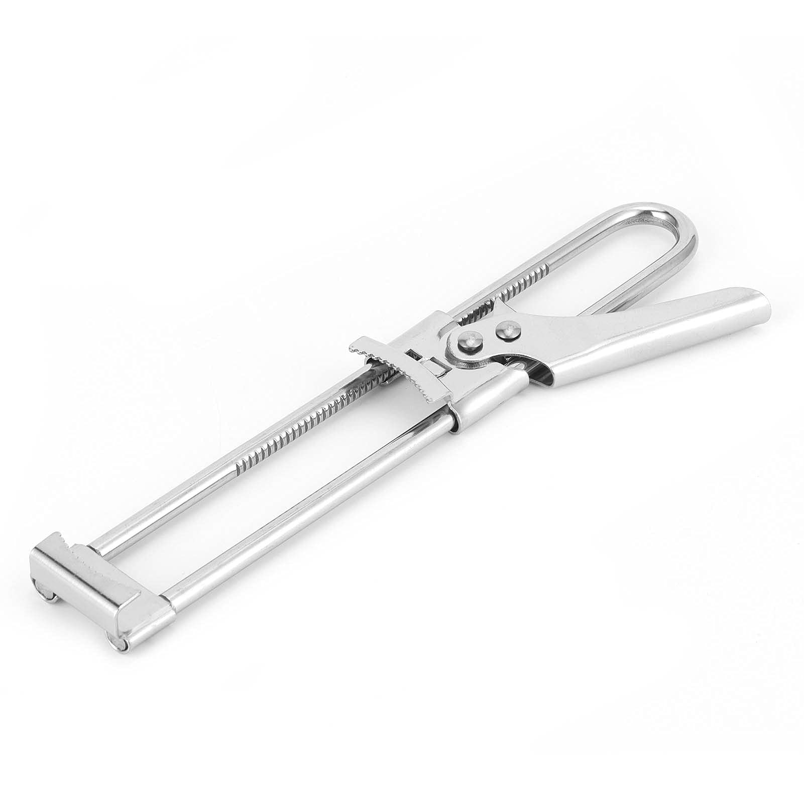 Premium Stainless Steel Bottle Opener - Heavy Duty Adjustable Can Opener with Anti-Rust Coating | Durable, Portable & Ergonomic Design for Camping, BBQs, Picnics & Home Use