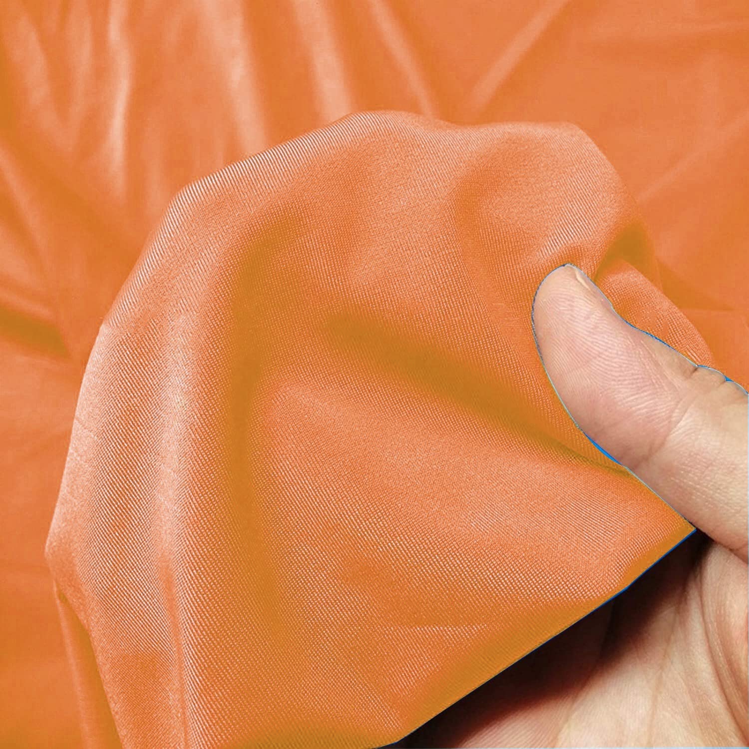 DELVOYE Sensory Body Sock for Kids - Deep Pressure Therapy, Relaxing Full Body Awareness Socks for Autism, ADHD & Anxiety Relief - Orange Large (55