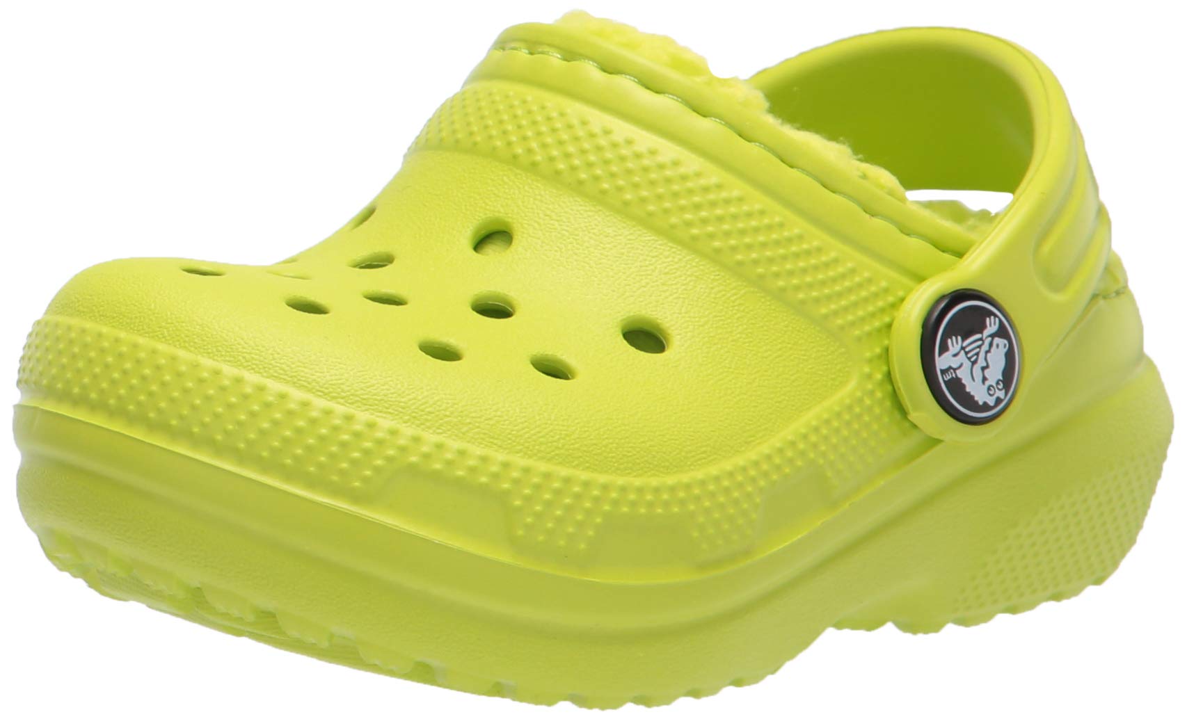 Crocs Toddler and Kids Classic Lined Clog - Warm Winter Shoes for Boys & Girls - Comfortable Non-Slip Indoor/Outdoor Slippers for Playtime, School & Home
