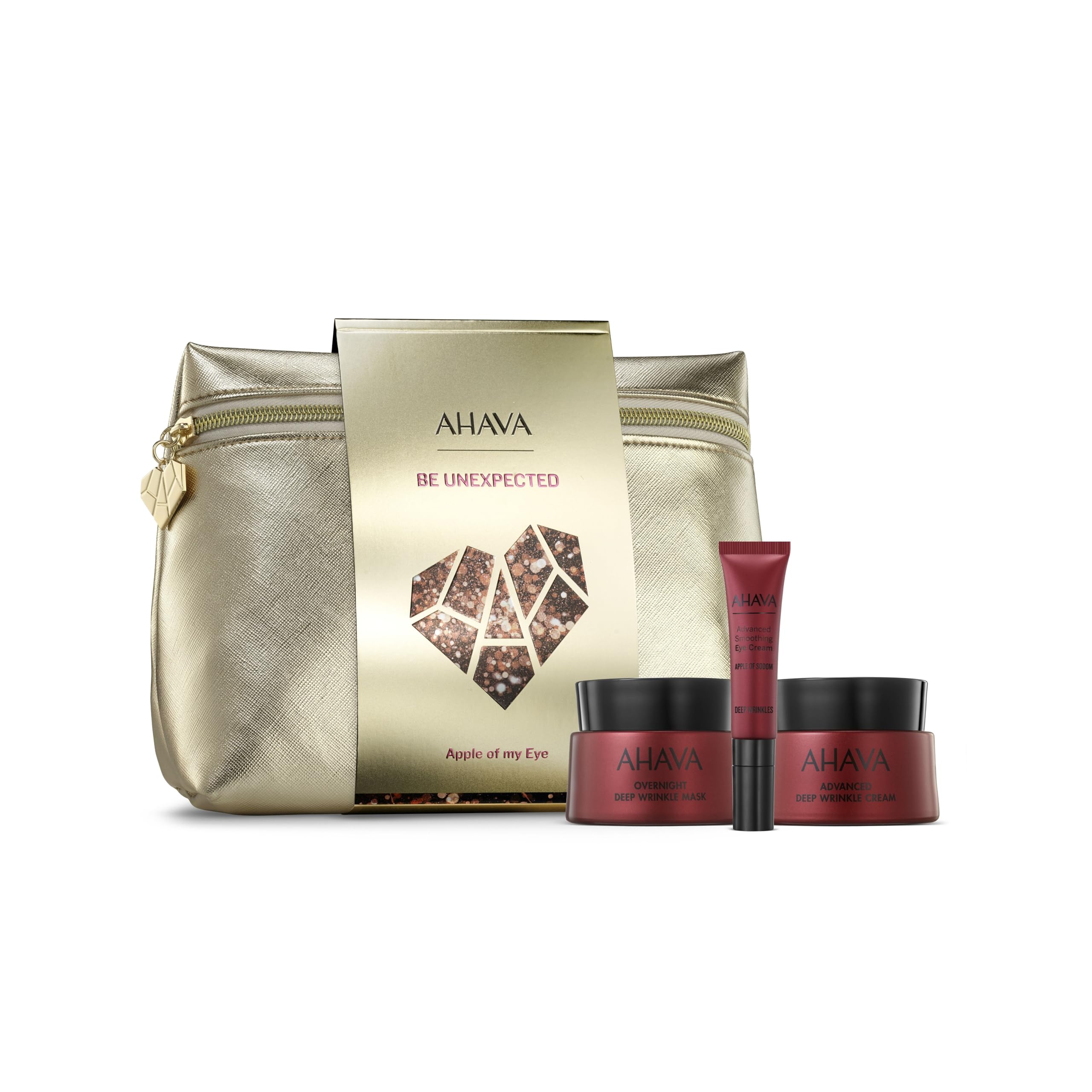 AHAVA Apple-y Ever After Gift Set - Luxurious Bath & Body Care Set for Hydrated Skin - Perfect for Holidays, Birthdays & Self-Care Moments