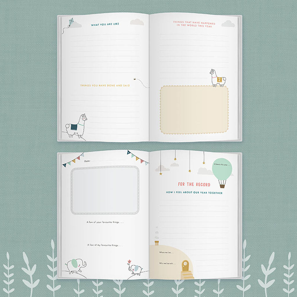 The Story of Us: A Journey Through Childhood Journal - Perfect for Family Memories, Baby Keepsakes & Parent-Child Bonding Activities