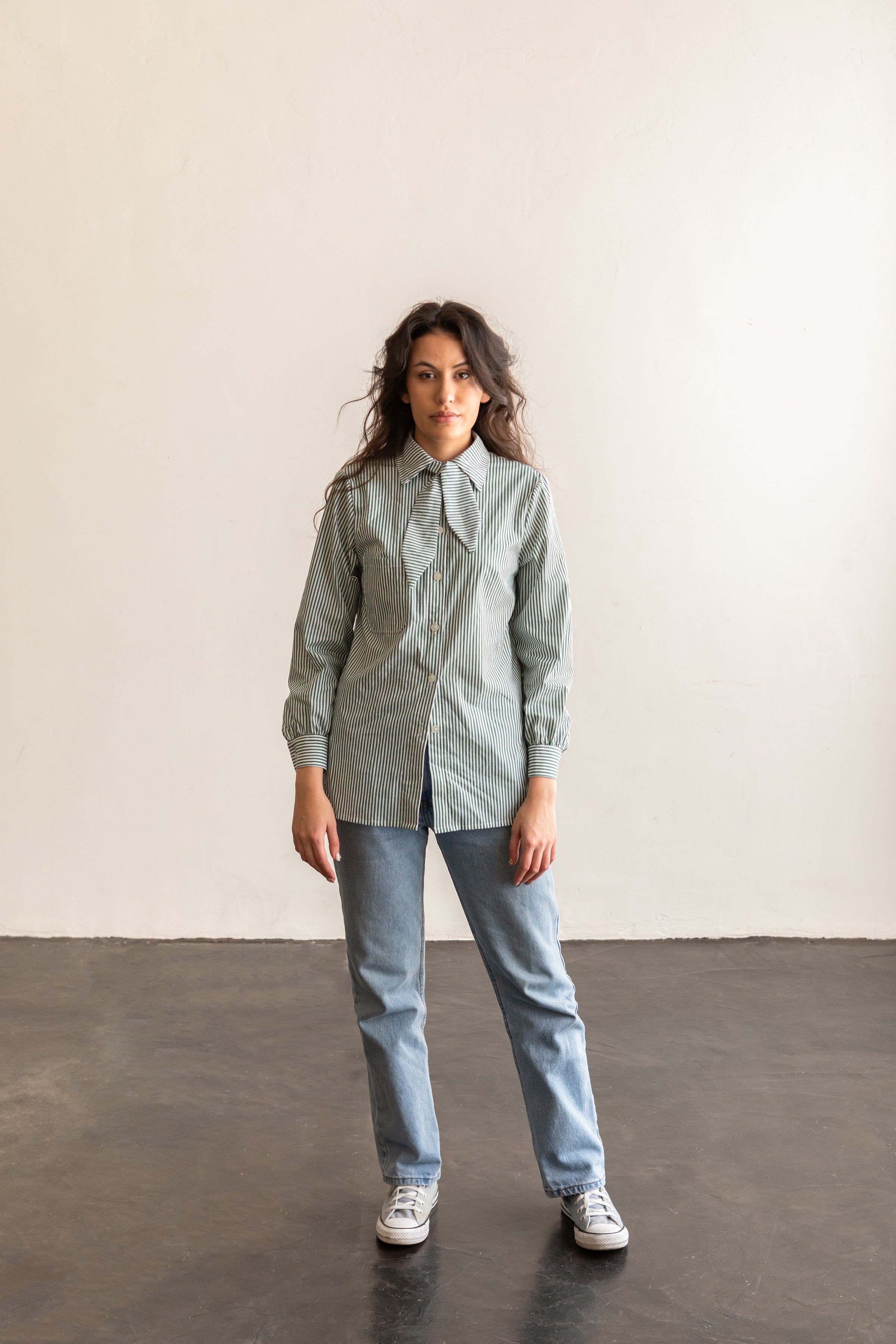 Friday Pattern Company Butano Button Up Shirt - Stylish Casual & Work Wear for Men & Women - Perfect for Office, Outings & Everyday Fashion