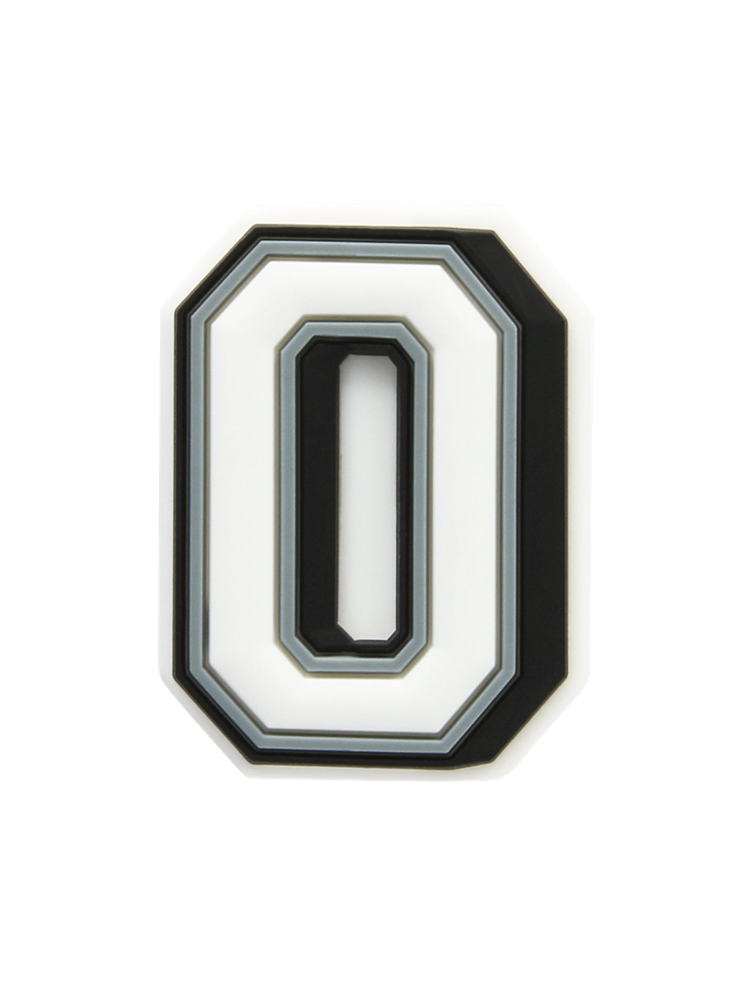 Crocs Jibbitz Letter O Charms - Customizable Shoe Accessories for Crocs Shoes | Perfect for Personalizing Kids & Adults Footwear, Gifts, and DIY Decor