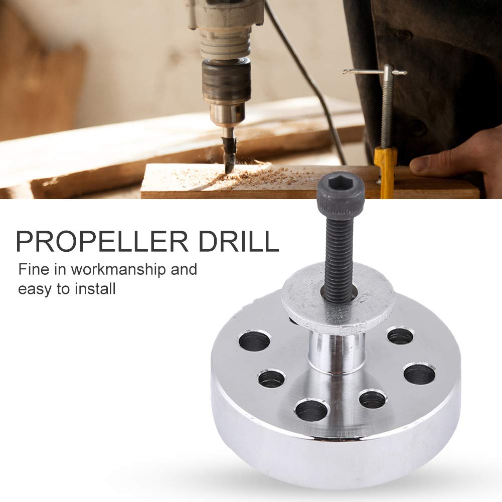 RC Propeller Drill Guide - Precision Drill Jig for DLE30, DLE55, EME55 Engines | Perfect for RC Airplane, Drone & Model Aircraft Assembly & Maintenance