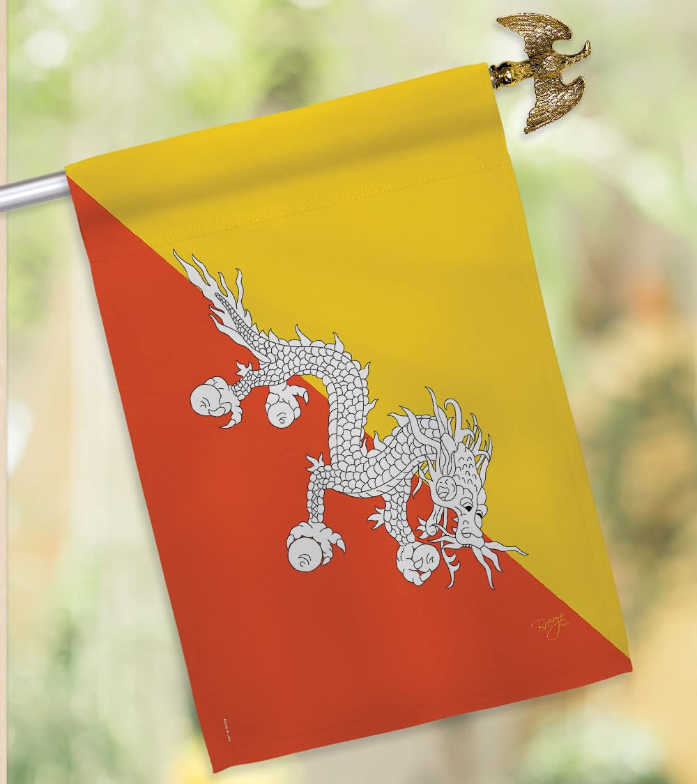 Bhutan National Flag Set 28