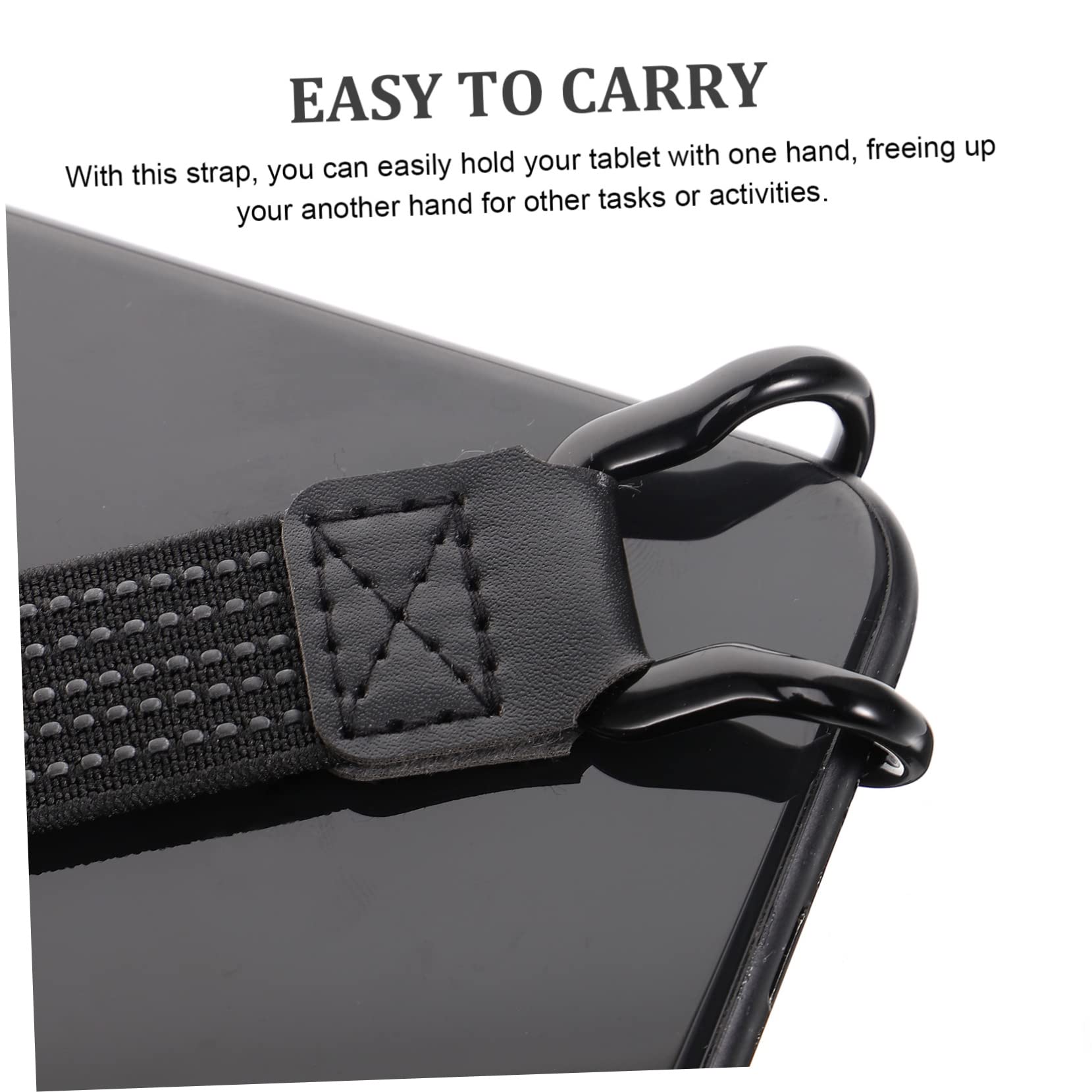 Hemobllo Tablet Grab Handle - 10 Pack Elastic Grip Straps for Secure Tablet Holding | Anti-Drop Strap Holder for iPad, Kindle, and More | Perfect for Reading, Travel, and Office Use