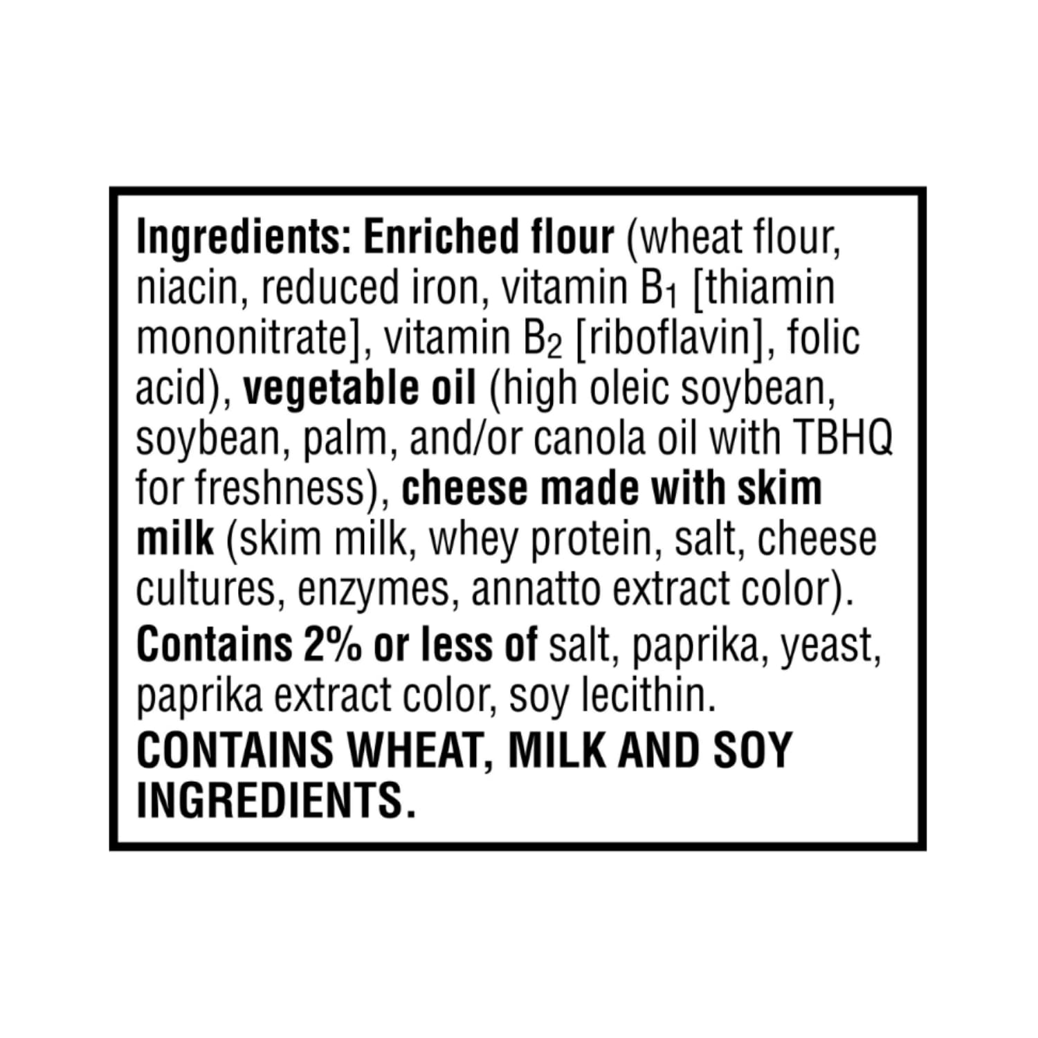 Original Baked Cheese Crackers - 1.5oz (30 Count) | Healthy Snacks for Office, School & Kids Lunch | Perfect for Parties, Travel & Afternoon Snacking