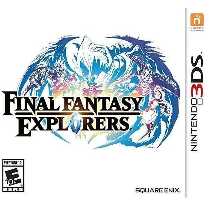 Final Fantasy Explorers for Nintendo 3DS - Complete in Case | Action RPG Adventure Game for Fantasy Lovers | Perfect for Travel & Commute Gaming