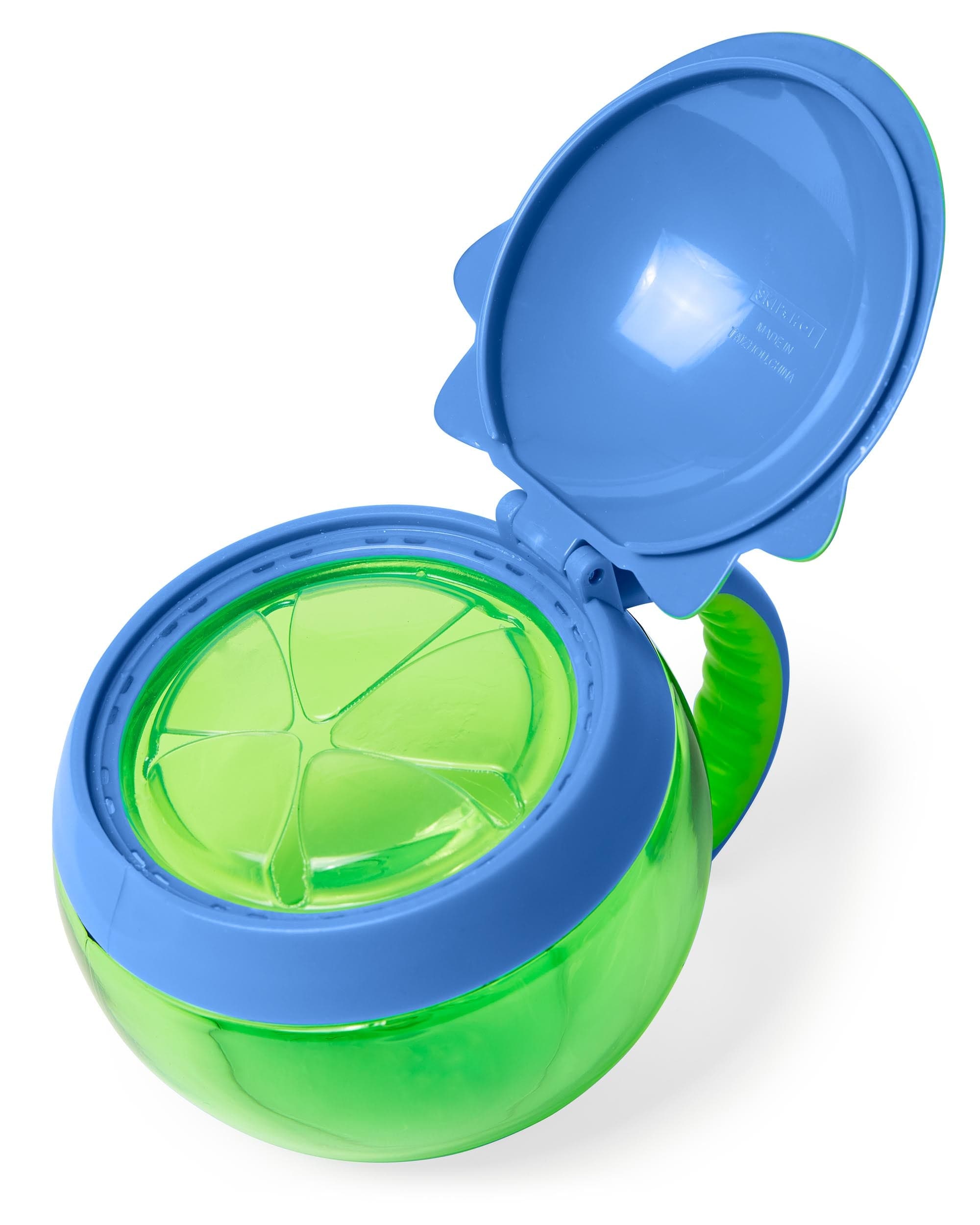 Skip Hop Zoo Snap Cup - Insulated Toddler Sippy Cup with Leak-Proof Lid & Easy-Grip Handles - Perfect for Daycare, Travel & On-the-Go Hydration