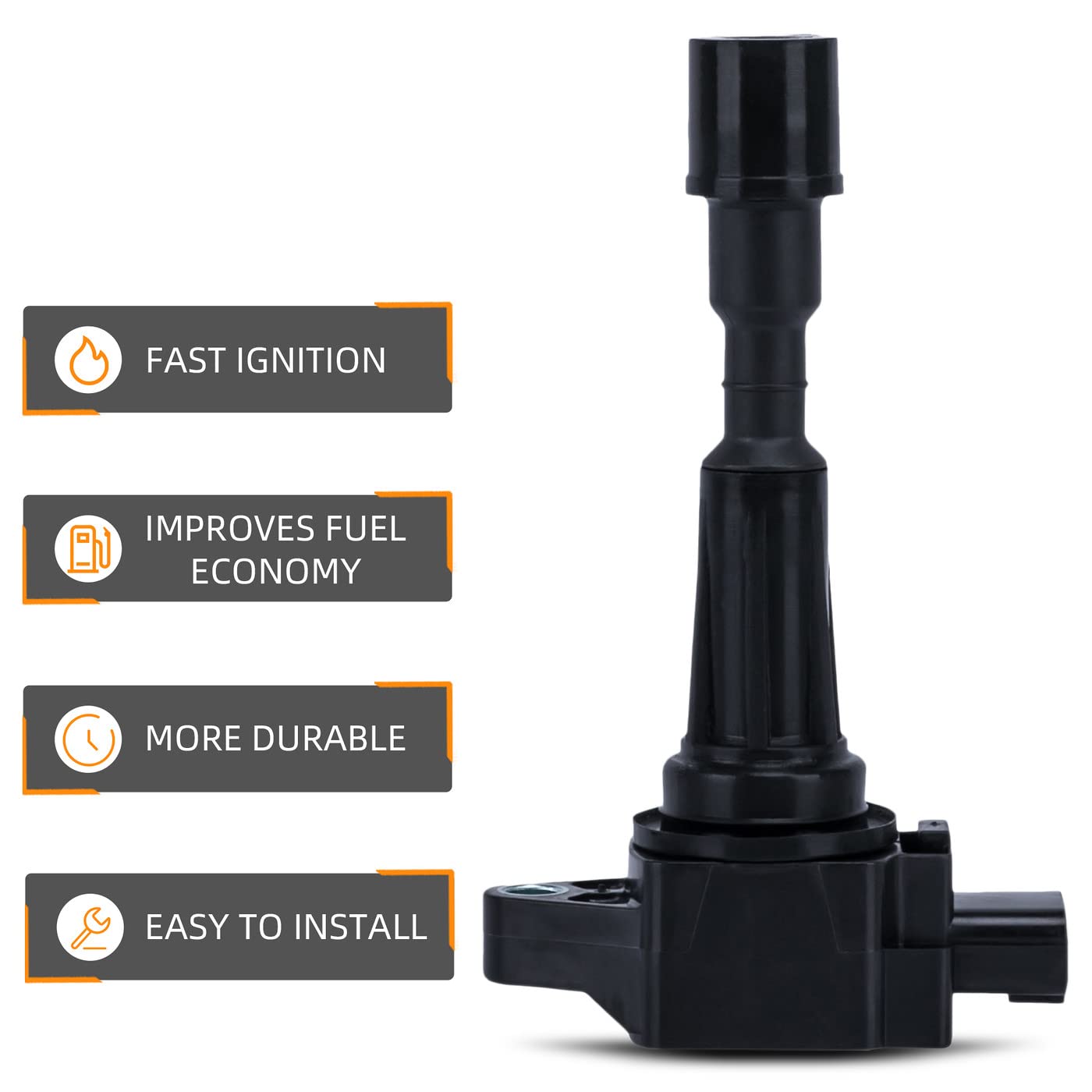 4 Pack Ignition Coil Replacement for C1790 UF655 2505-484821 - Compatible with Various Car Models - Perfect for Engine Performance & Maintenance