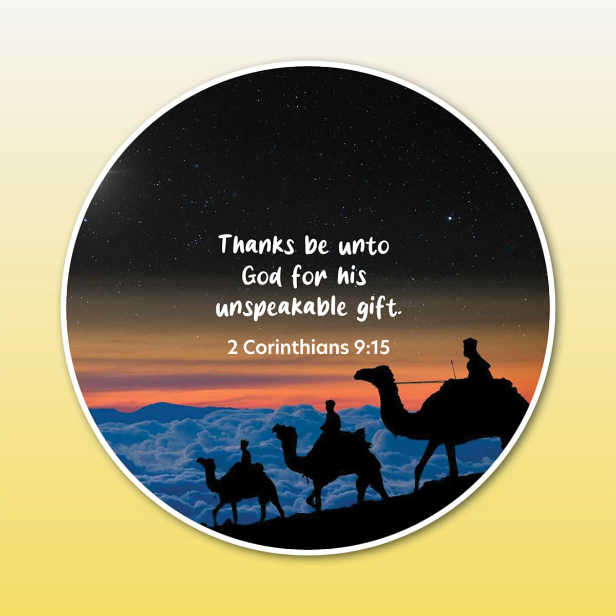 Christmas Bible Verse Projector - 6 Discs for Kids' Wall & Ceiling - Teach God's Truth at Home