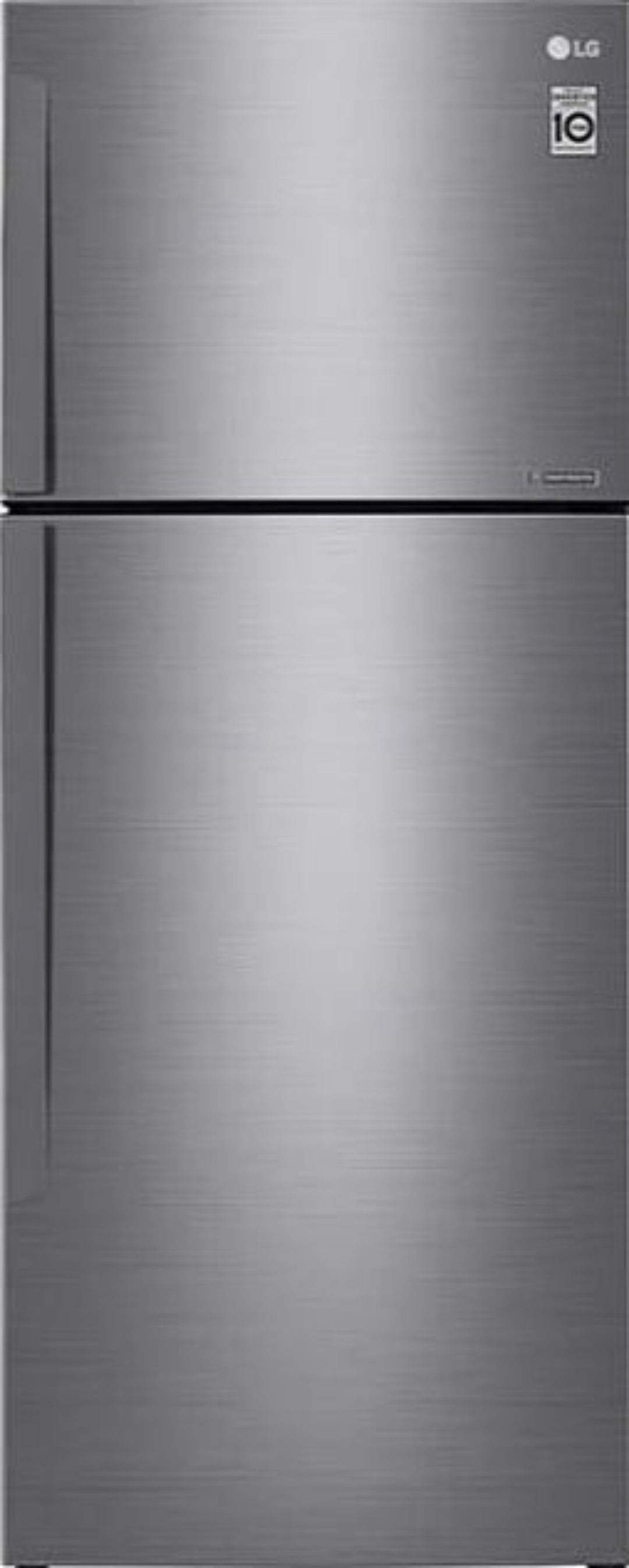 LG GR-C639HLCL Platinum Silver Refrigerator - Energy Efficient French Door Fridge with Smart Cooling for Home & Kitchen Use