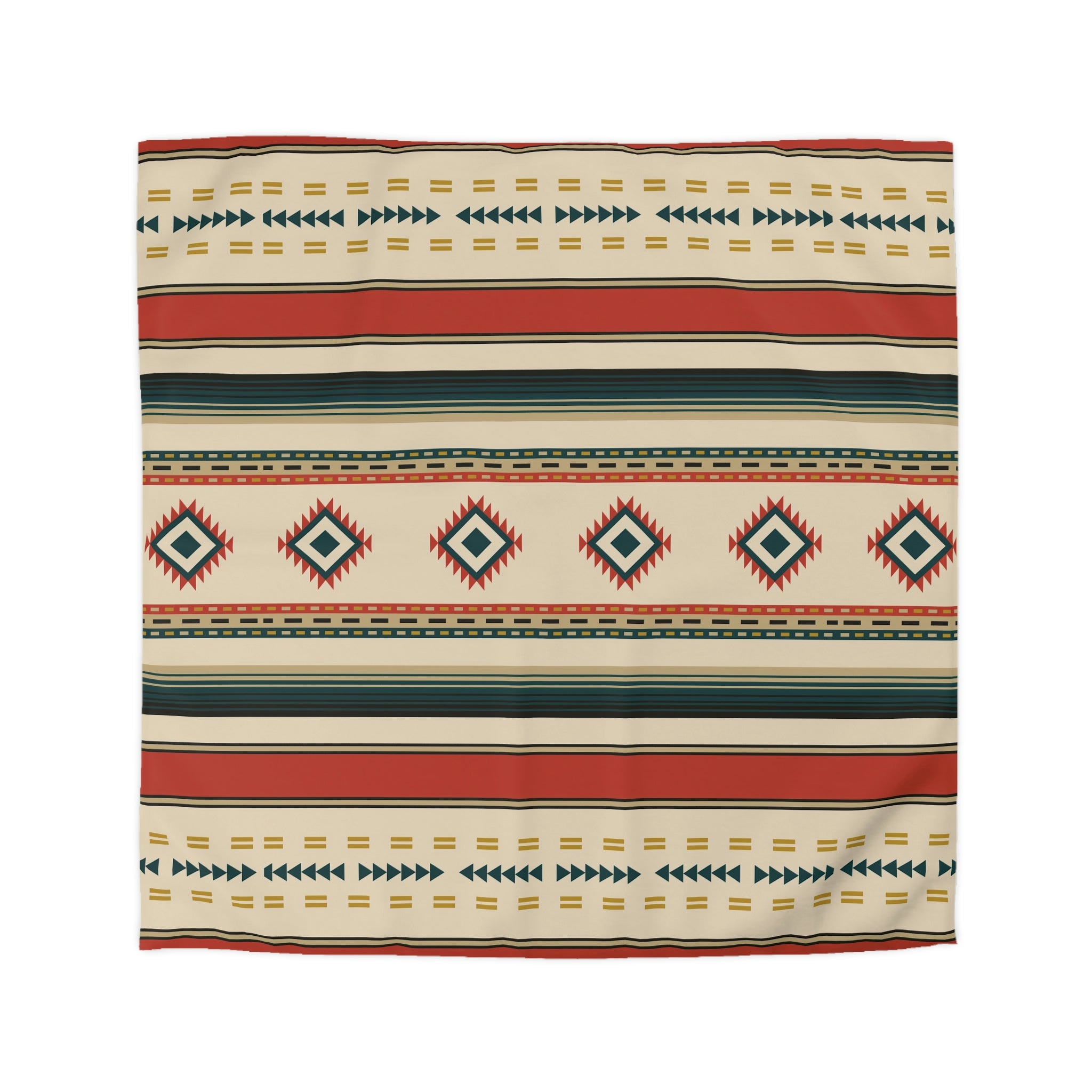 Sunrise Canyon Microfiber Duvet Cover Set - Queen & Twin Size, Soft Southwestern Farmhouse Bedding Decor for Comforters - Perfect for Guest Rooms, Master Bedrooms & Cozy Home Styling