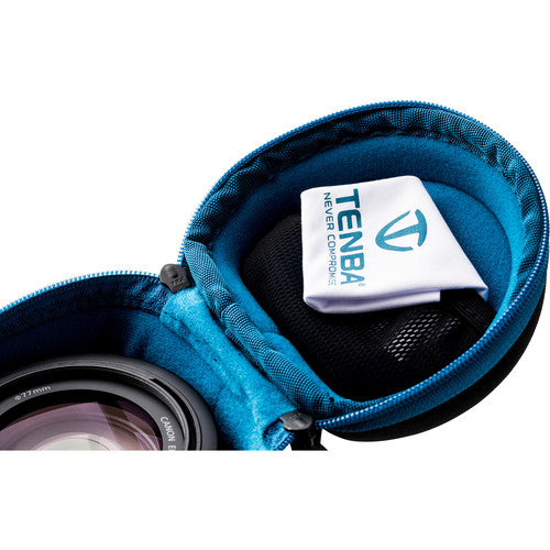 Tenba Tools Lens Capsule 5x3.5 in. (13x9 cm) Black - Waterproof Camera Lens Pouch for DSLR & Mirrorless Lenses - Perfect for Travel, Hiking & Outdoor Photography