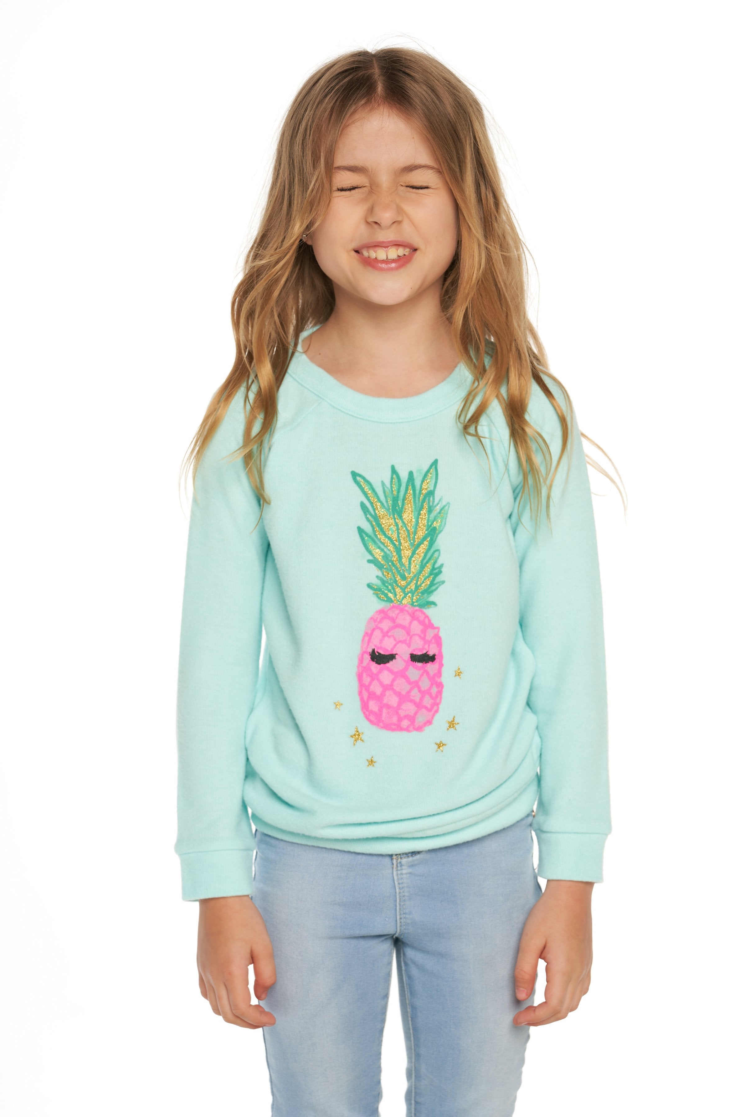 Pineapple Knit Sweatshirt for Women - Soft Casual Pullover with Tropical Fruit Design | Perfect for Beach Vacations, Summer Outfits & Cozy Loungewear