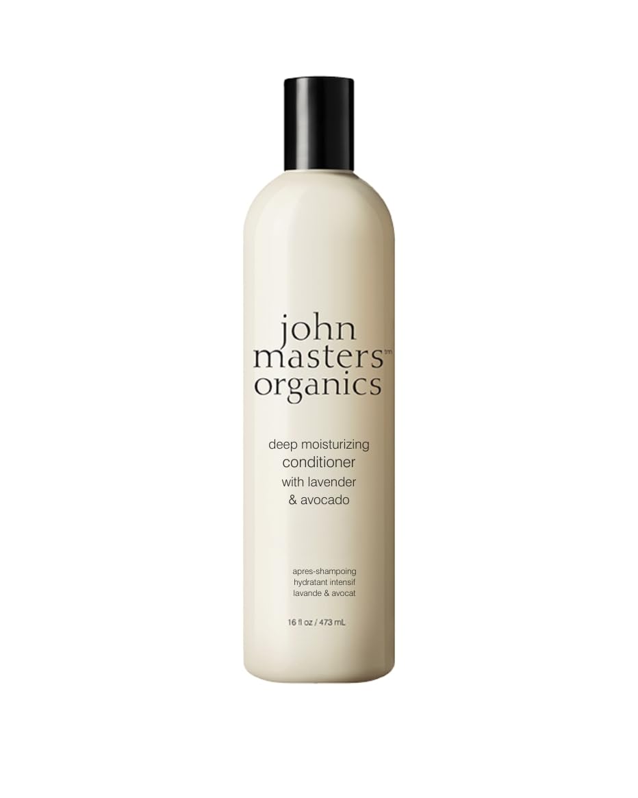 JMO Hair Conditioner - 473ml Deep Moisturizing Conditioner for Dry & Damaged Hair - Lavender, Avocado & Babassu Oil Formula for Shiny, Healthy Hair - Perfect for Daily Use & Salon-Quality Results at Home
