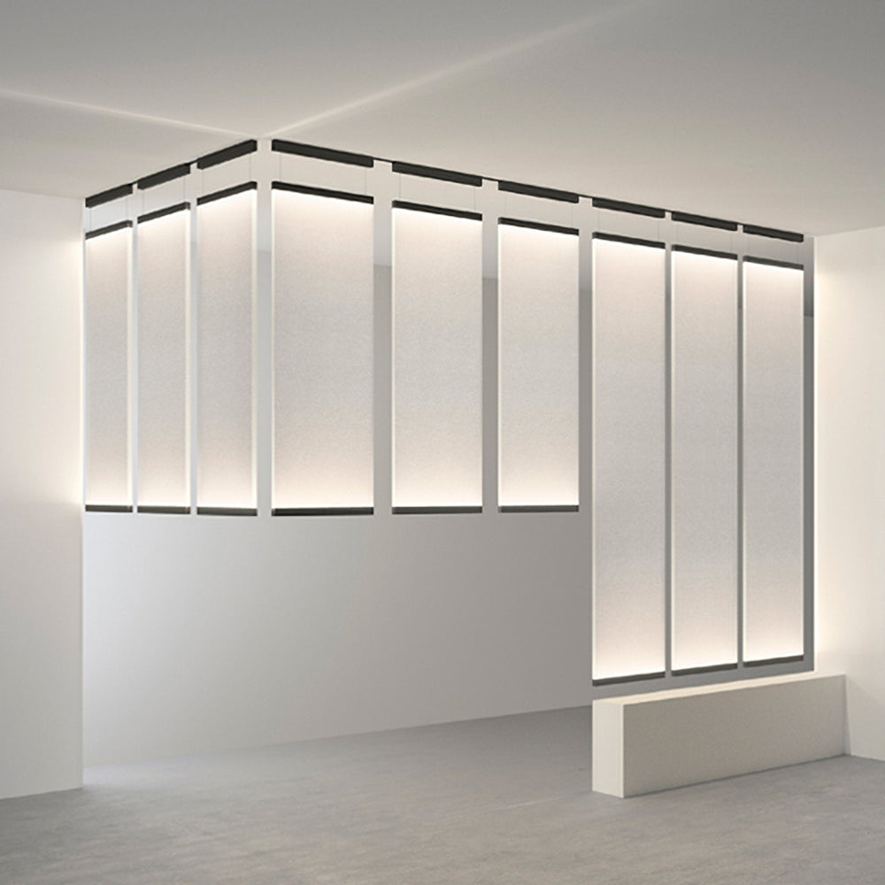 Modern Curtain Pendant Light Fixture - Elegant Hanging Chandelier for Living Room, Bedroom & Dining Room Decor - Perfect for Home, Cafe and Wedding Venue Lighting