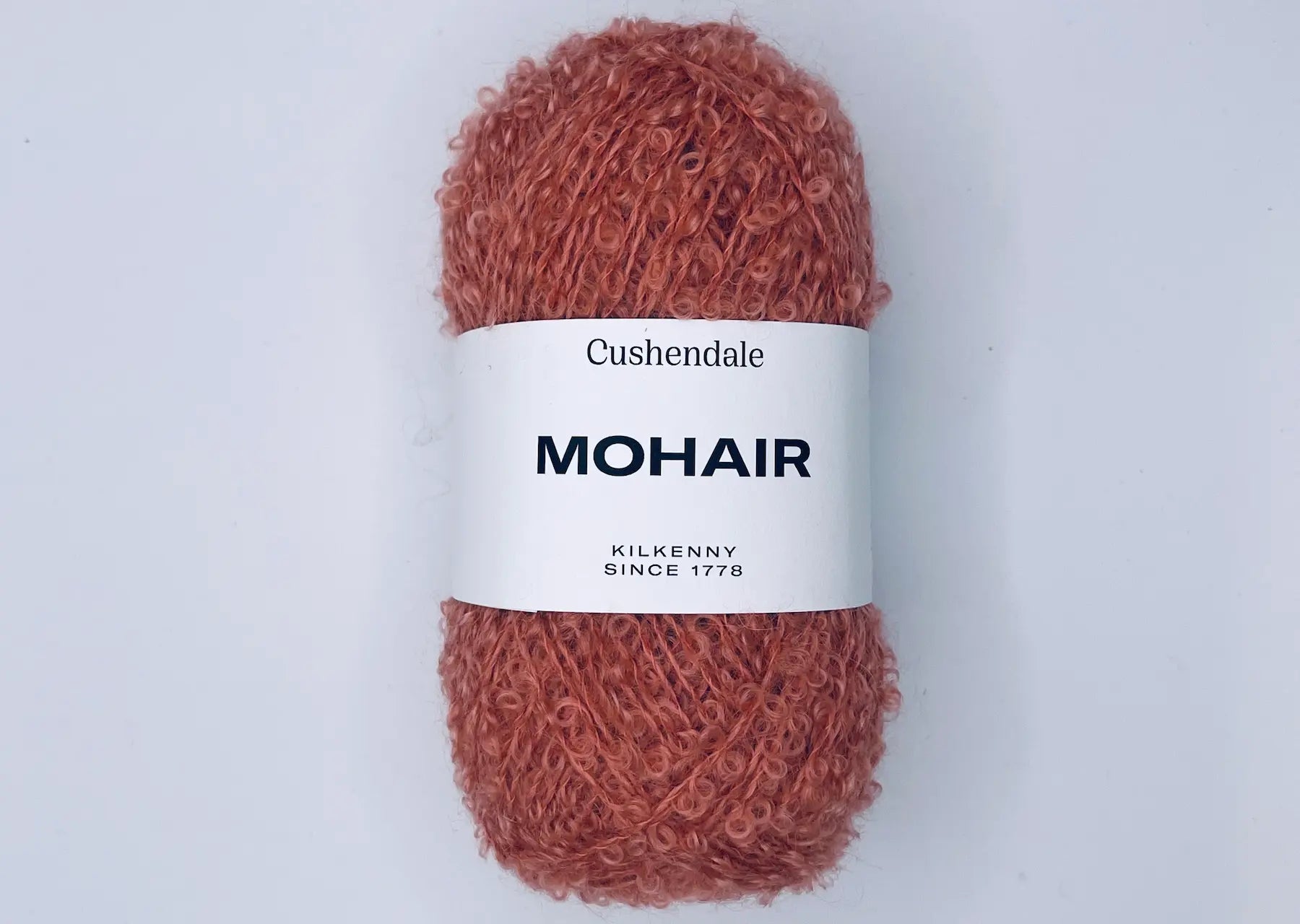 Premium Coral Mohair Yarn - Soft & Luxurious Hand Knitting Wool for Scarves, Sweaters & Baby Blankets - Perfect for DIY Crochet & Winter Craft Projects
