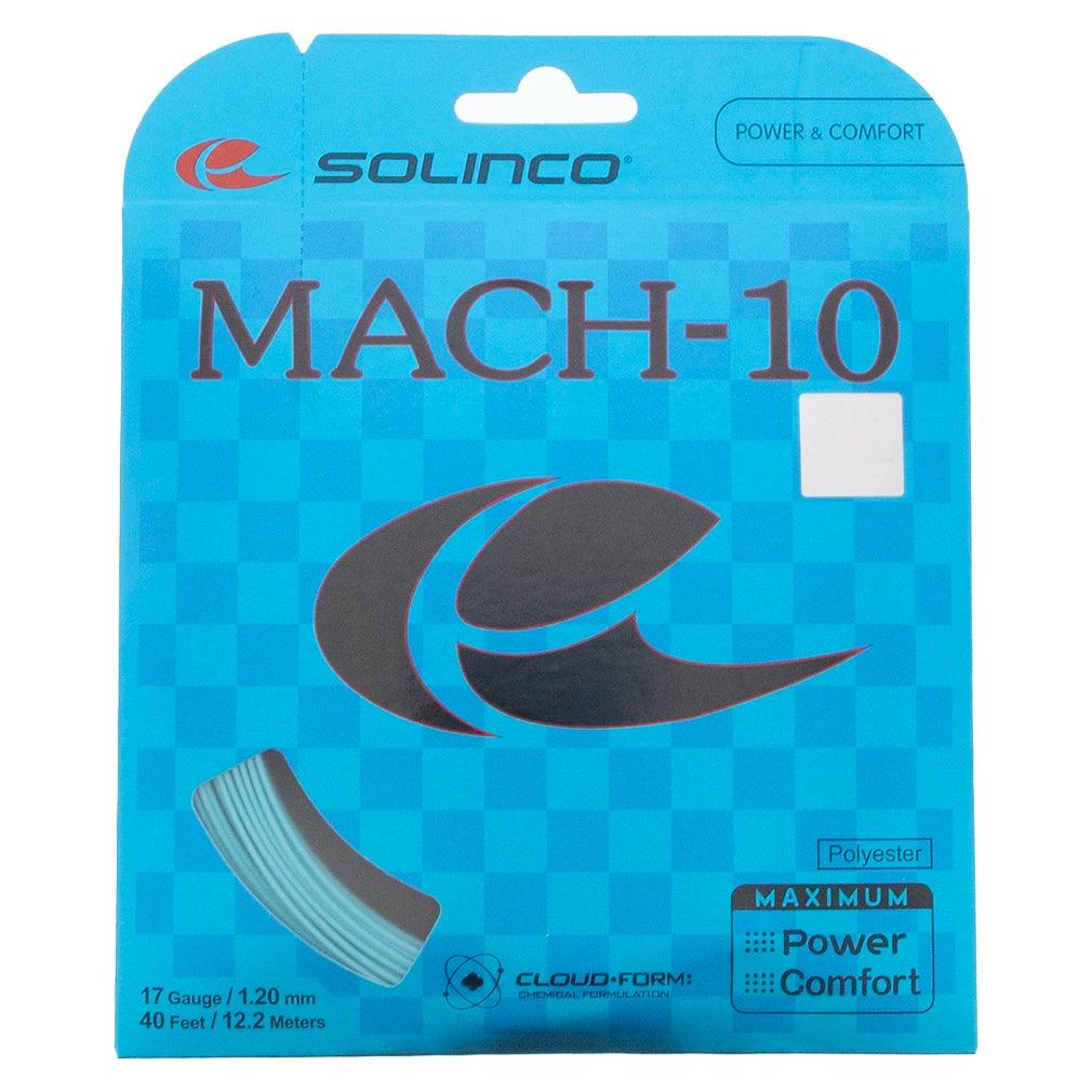 Mach 10 Tennis String - High Performance Tennis Racket Strings for Competitive Play | Perfect for Professional & Recreational Tennis Players