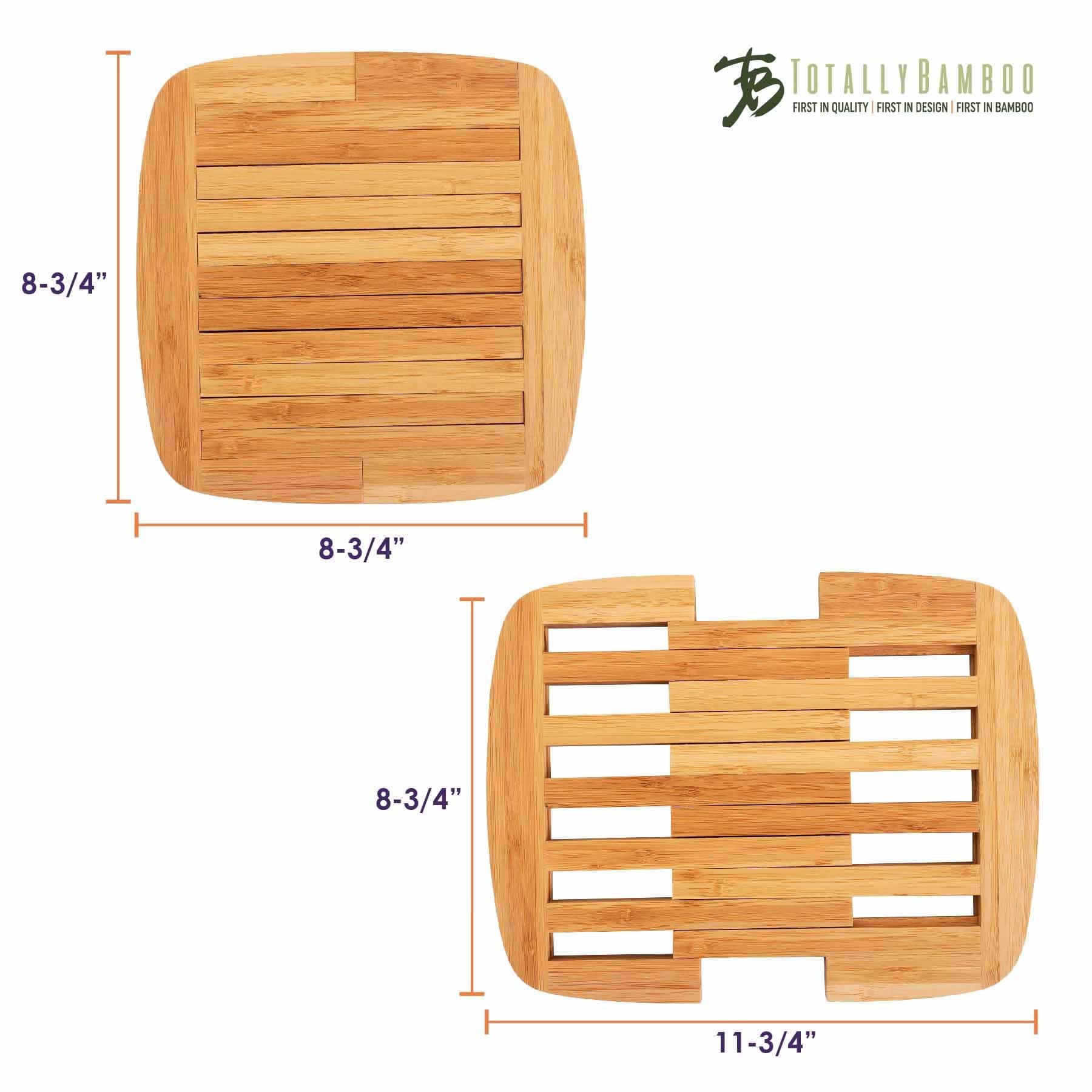 Heat-Resistant Expandable Trivet for Hot Pots & Pans - Adjustable Up to 11.5 Inches - Perfect for Kitchen Countertops, Dining Tables & Outdoor Cooking