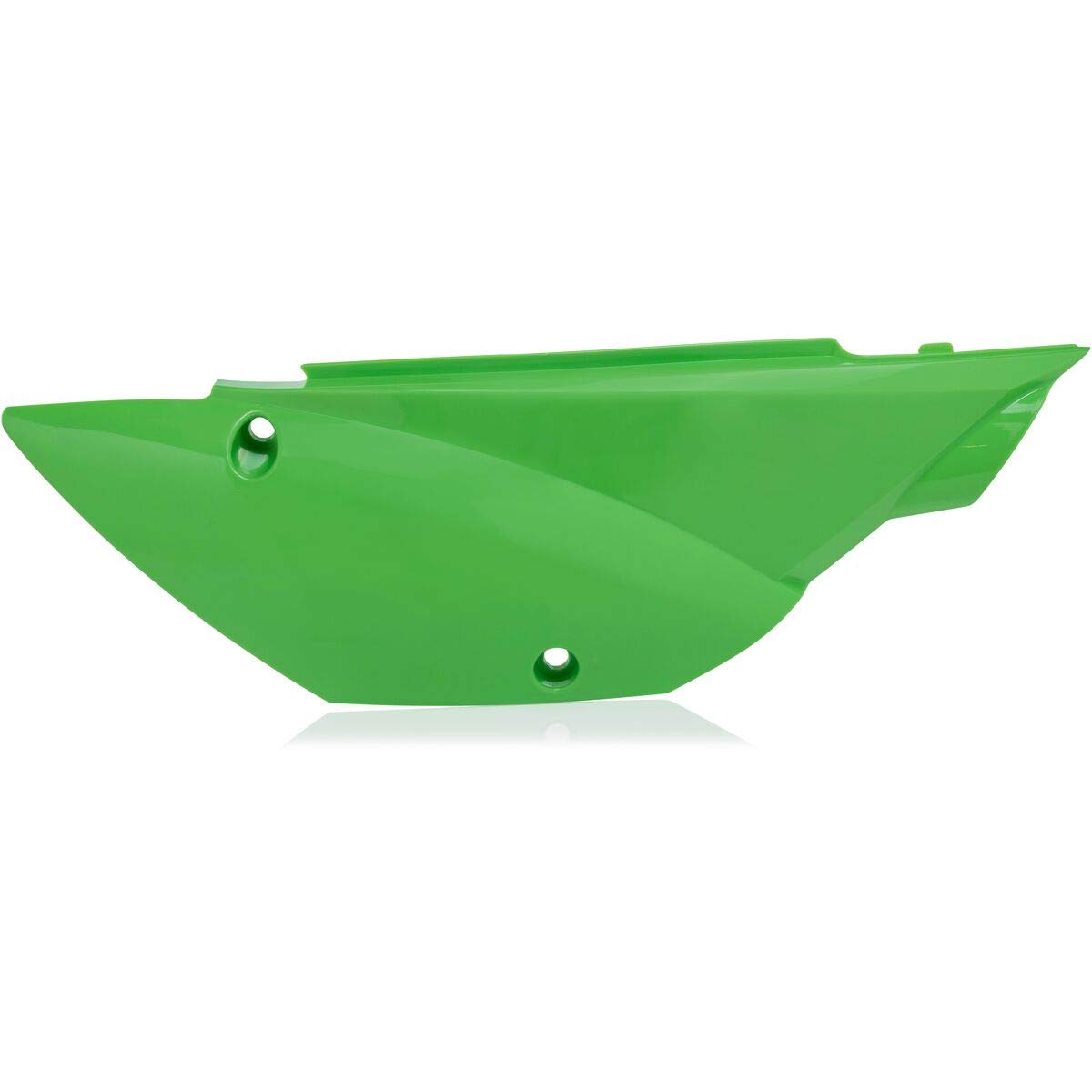 Acerbis Green Side Number Plates for Kawasaki Dirt Bike - High-Quality Replacement Part (2780490006) | Perfect for Off-Road Racing & Motocross