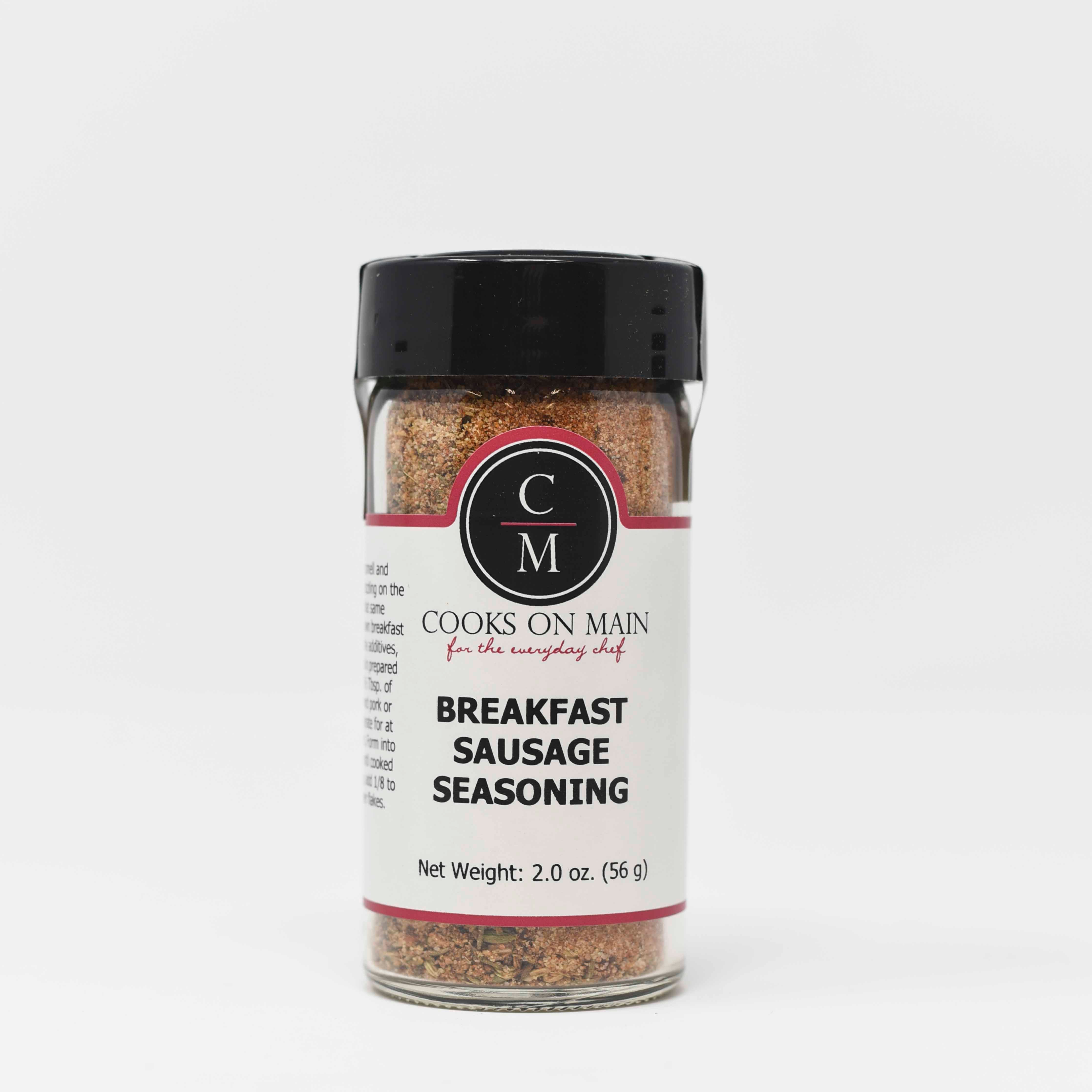 Best Breakfast Sausage Seasoning Mix - Homemade Spice Blend for Sausages, Meat & Poultry - Perfect for Breakfast Sandwiches, Casseroles & Meal Prep