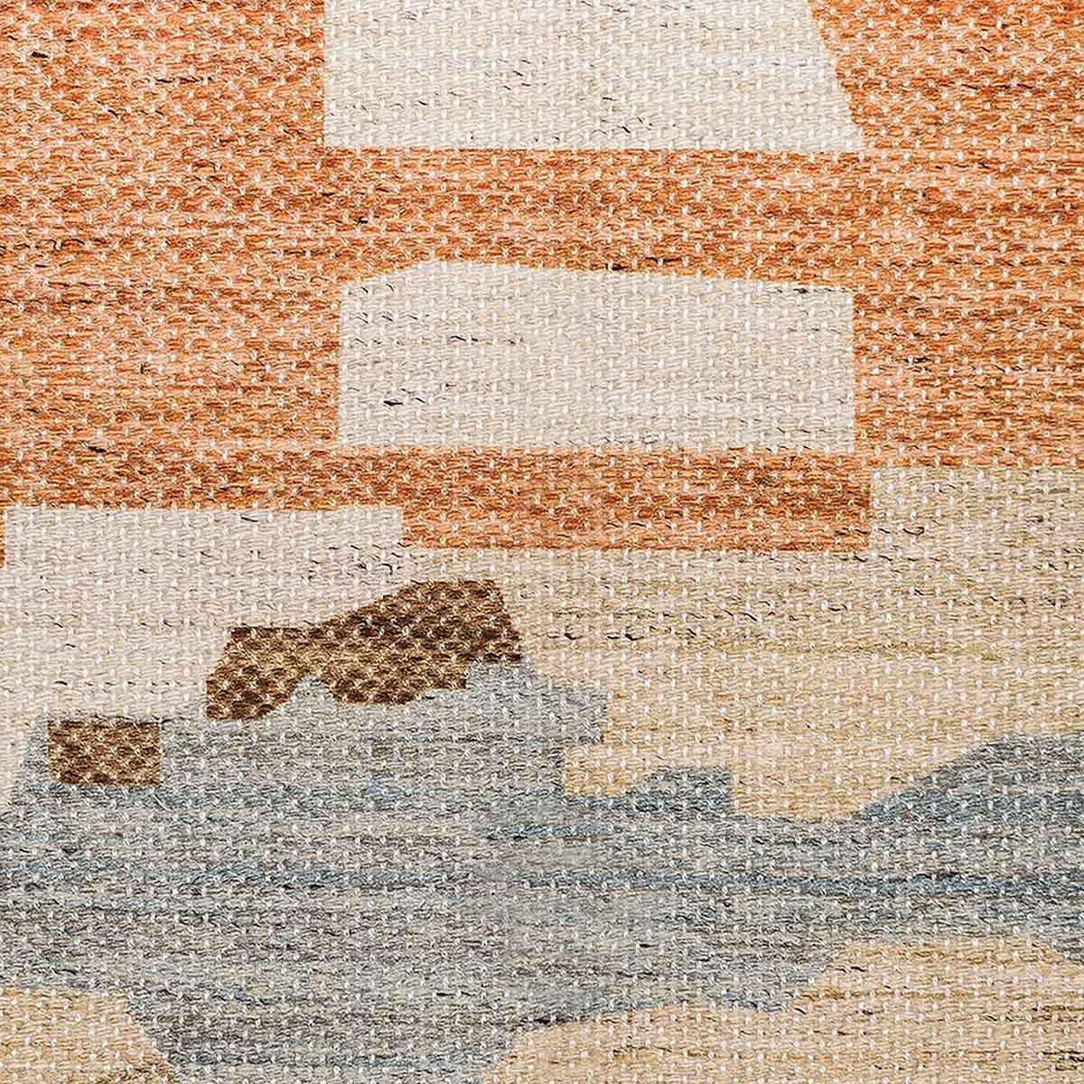 Allegra Abstract Tribal Runner Rug - Bohemian Style Non-Slip Hallway Carpet for Living Room, Bedroom & Entryway Decor