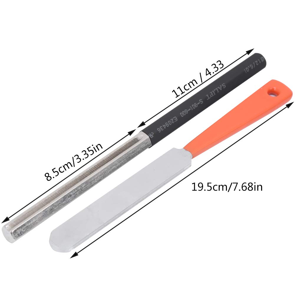 Premium Stainless Steel Guitar Fret File - Professional Fret Dressing & Trimming Tool for Electric & Acoustic Guitars - Perfect for Guitar Maintenance, Repair & Setup at Home or Studio