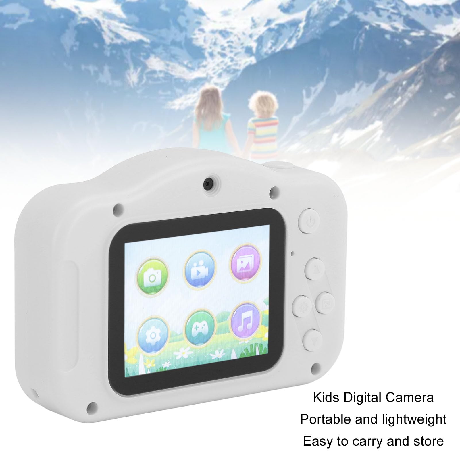 Mini Digital Camera for Kids - Shockproof & Waterproof Children's Camera with 2.4