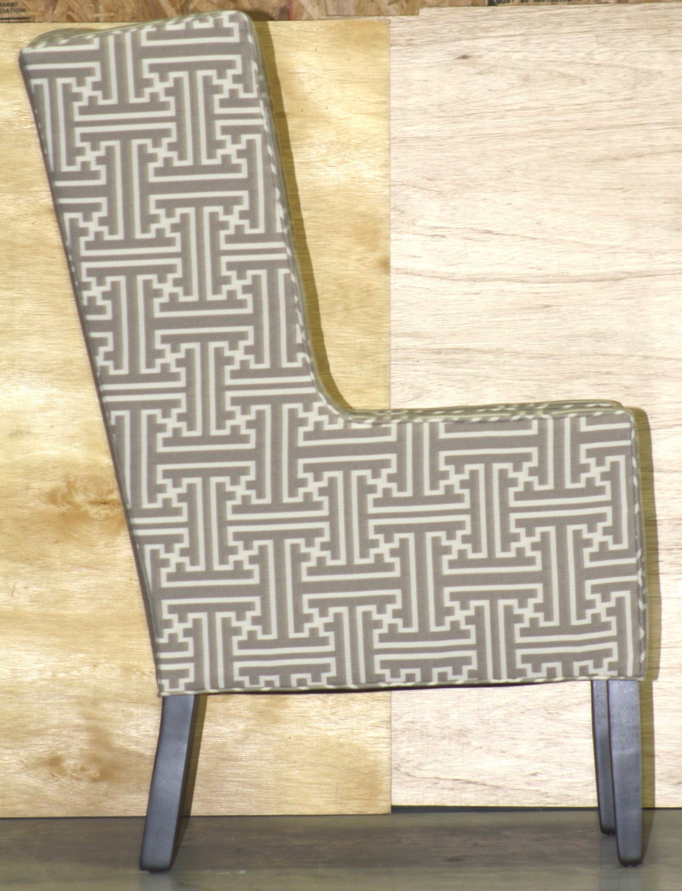 Arabella Modern Wingback Chair - Upholstered Accent Armchair with Nailhead Trim - Perfect for Living Room, Bedroom, or Office Decor
