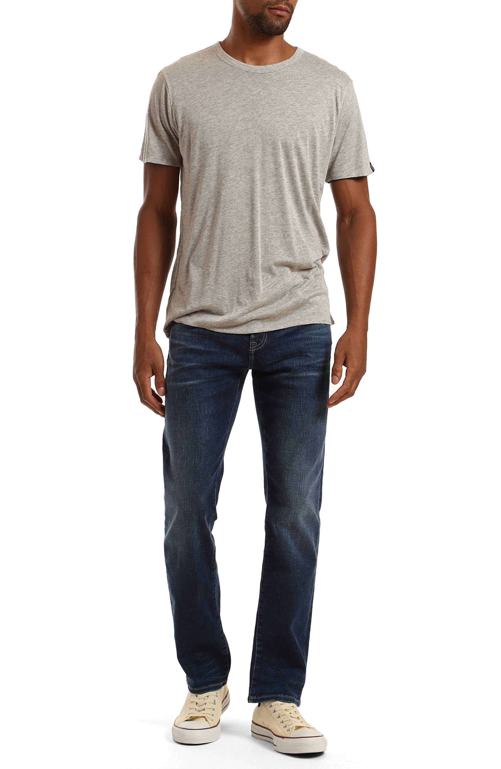 Mavi Men's Jake Regular Rise Slim Leg Jeans - Classic Slim Fit Denim Pants for Casual & Office Wear | Comfortable Everyday Jeans for Men