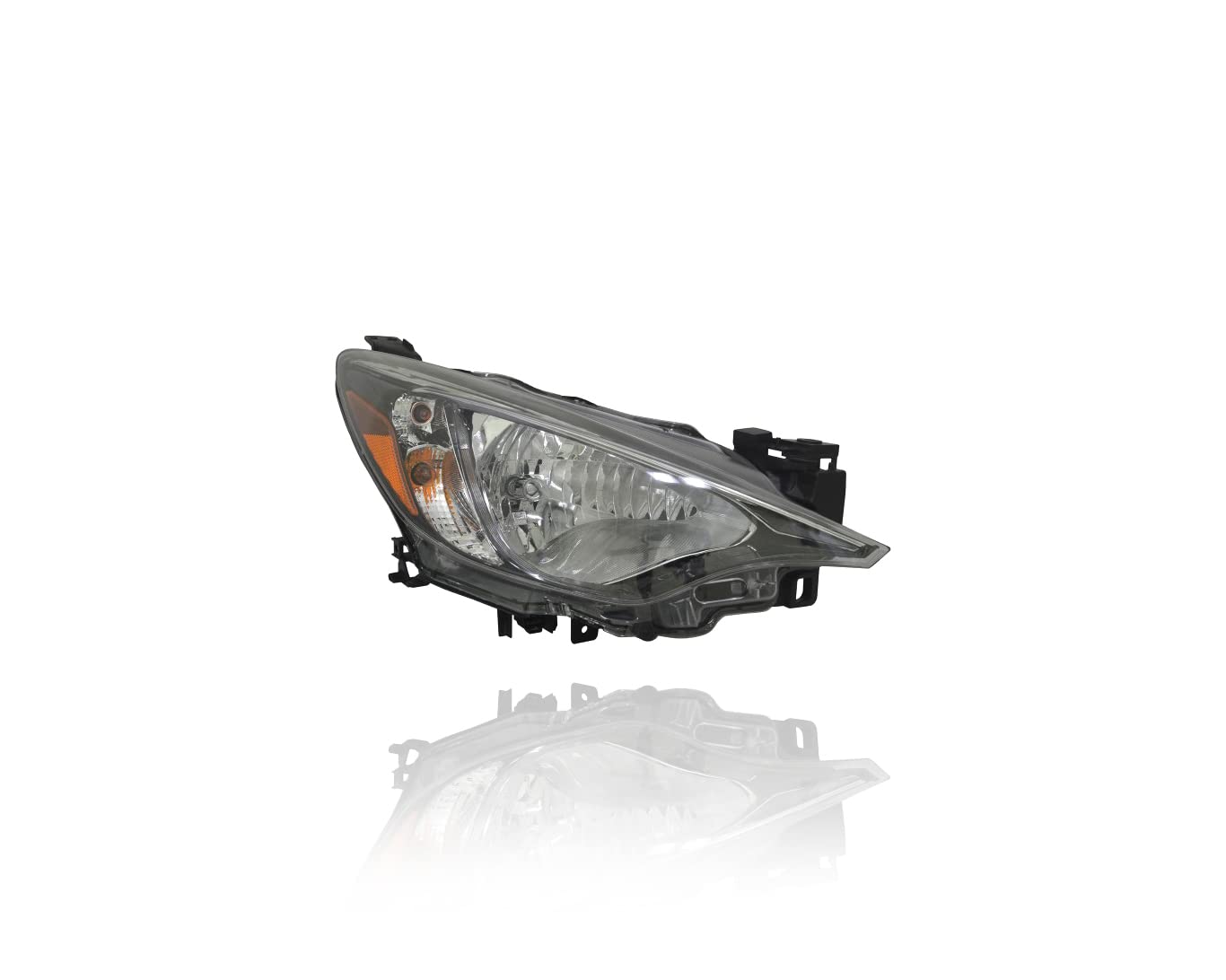 Replacement Headlight Compatible with 2016-2017 Scion iA & 2016-2020 Toyota Yaris - Right Passenger Side (Part# 81130WB001) - NSF Certified - Perfect for Night Driving & Vehicle Maintenance