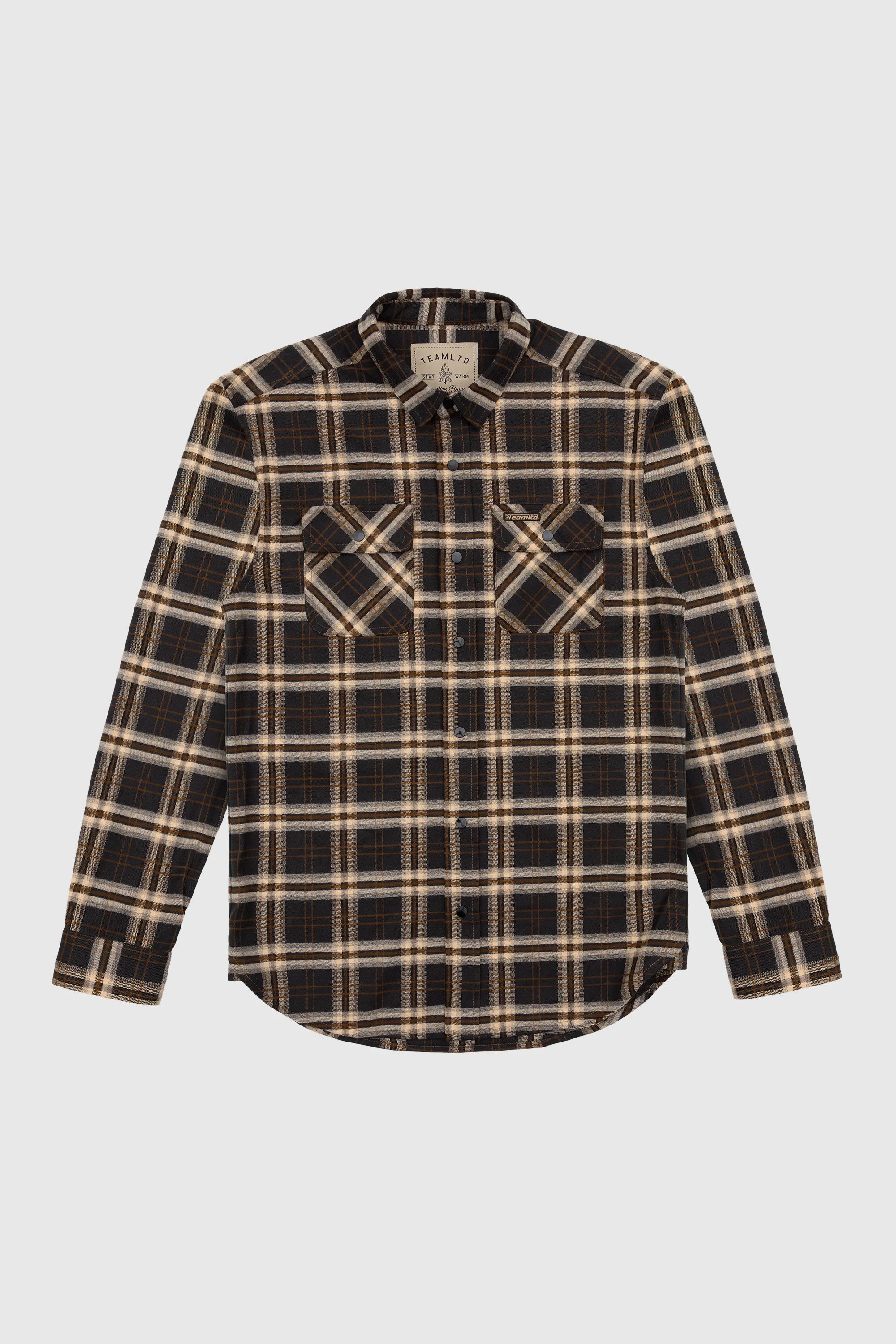Premium Campfire Flannel Shirt for Men - Soft & Durable Outdoor Plaid Shirt - Perfect for Camping, Hiking & Fall Adventures