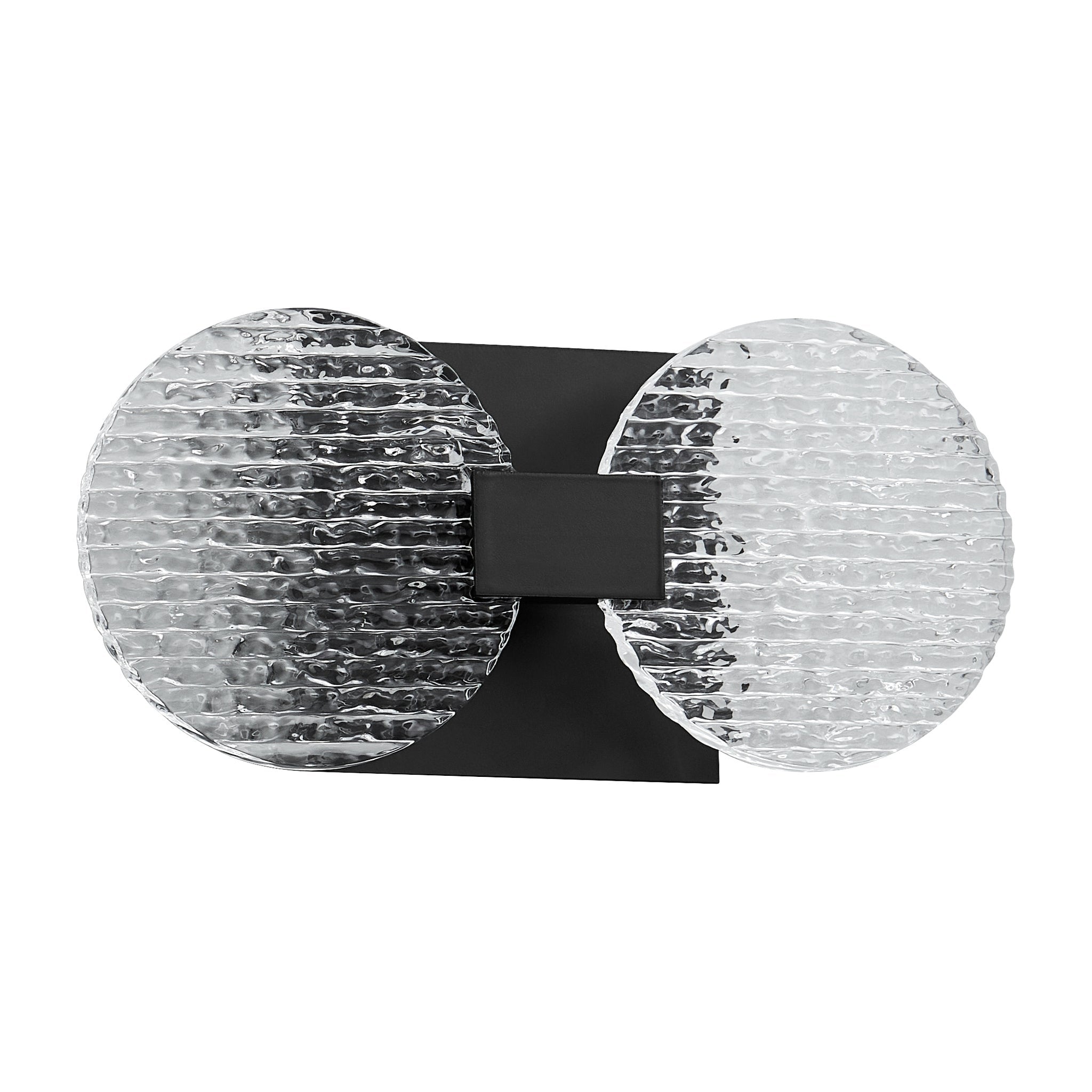 Oxygen Axiom 3 5050 15 Wall Sconce Light Fixture - Black Modern LED Sconce for Bedroom, Hallway & Living Room Lighting