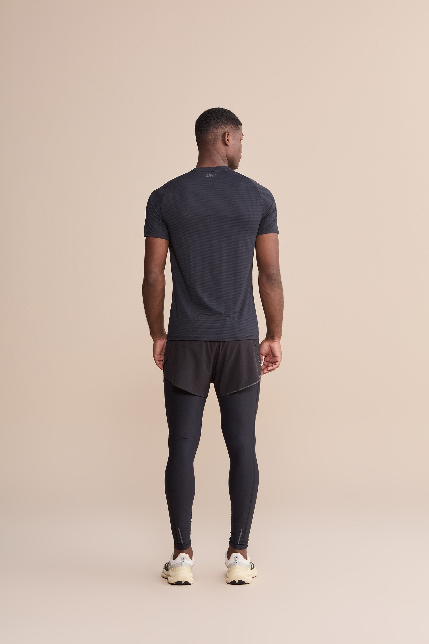 Fit Raglan Reflex Men's T-Shirt - Comfortable Athletic Tee for Gym, Running & Casual Wear | Breathable Cotton Blend