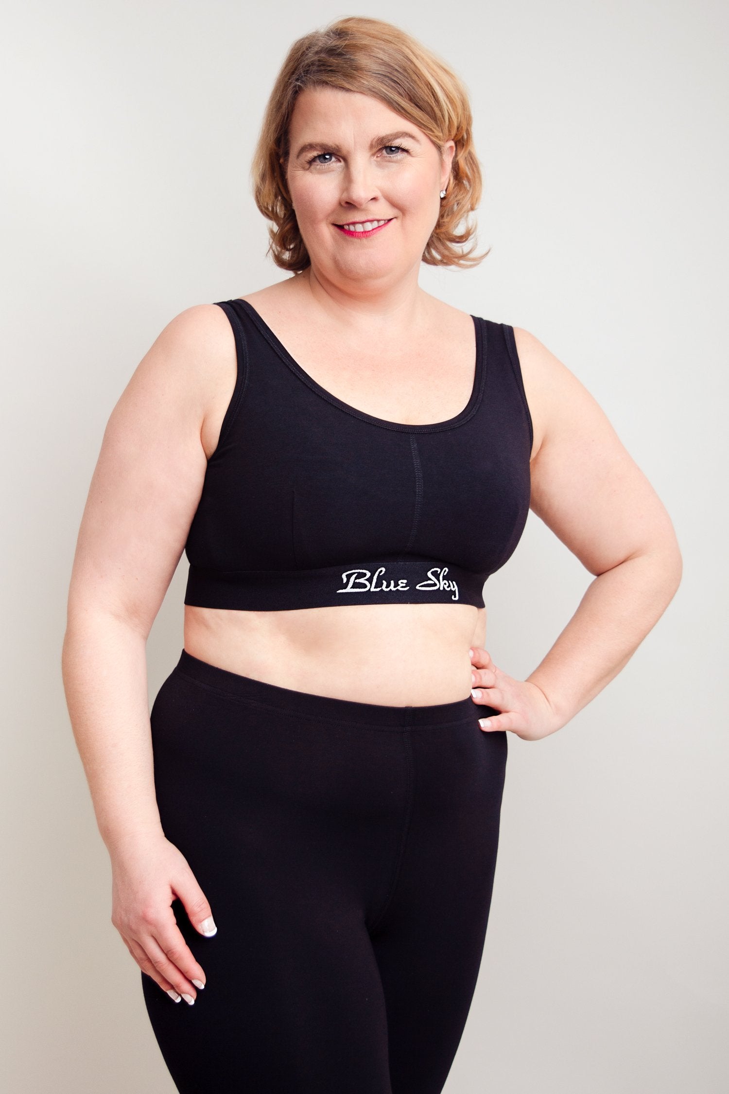 Dylan Comfortable Black Bamboo Bra - Soft Wireless Support for Yoga, Sleep & Everyday Wear