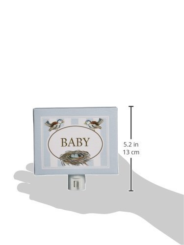 Soft Glow Baby Night Light - Blue & Pastel, 5