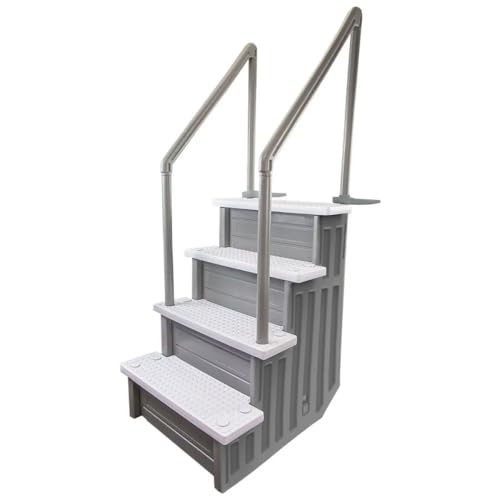 Gray/White Steps