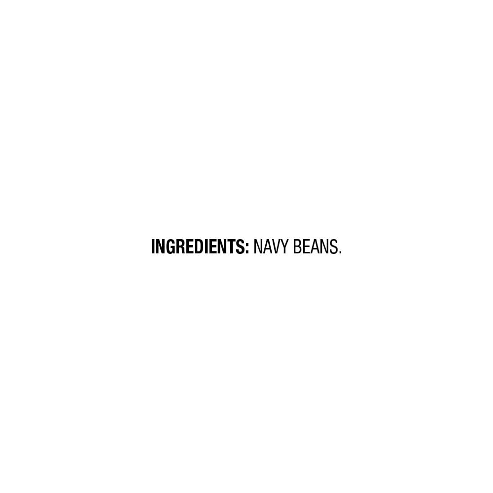 Premium Navy Beans Whole 16 Oz (1 lb) - Non-GMO, Gluten-Free, High in Fiber & Protein - Perfect for Soups, Stews, Salads & Healthy Cooking