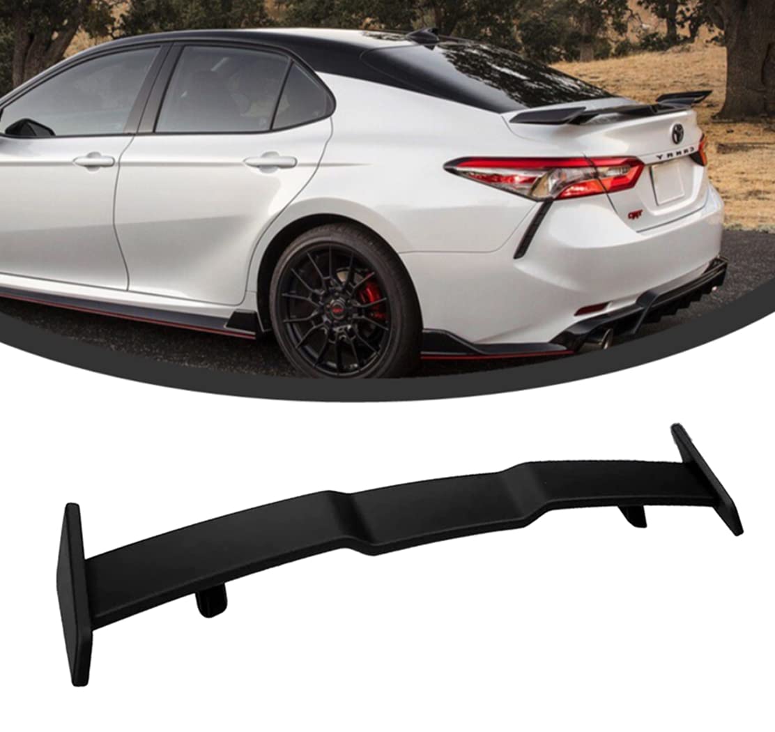 KINTOP Gloss Black Rear Spoiler Wing for 2018-2022 Toyota Camry LE/SE/XLE/XSE & Honda Accord 10th Gen - Trunk Lip Spoiler with Installation Kit | Enhances Sporty Style & Aerodynamics