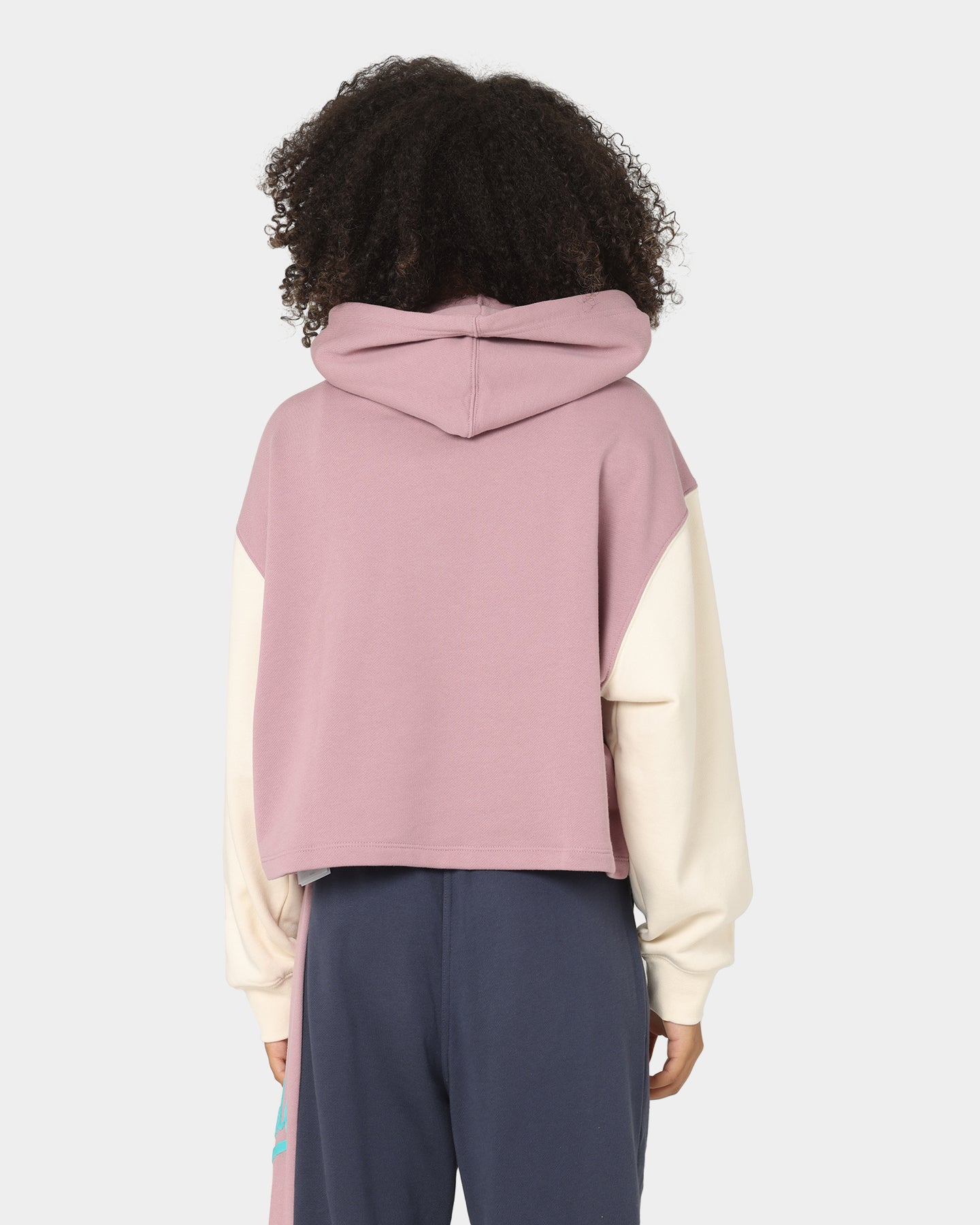 Adidas Women's Modern Basketball Hoodie - Magic Mauve/Wonder White - Stylish & Comfortable for Casual Wear, Gym & Outdoor Activities