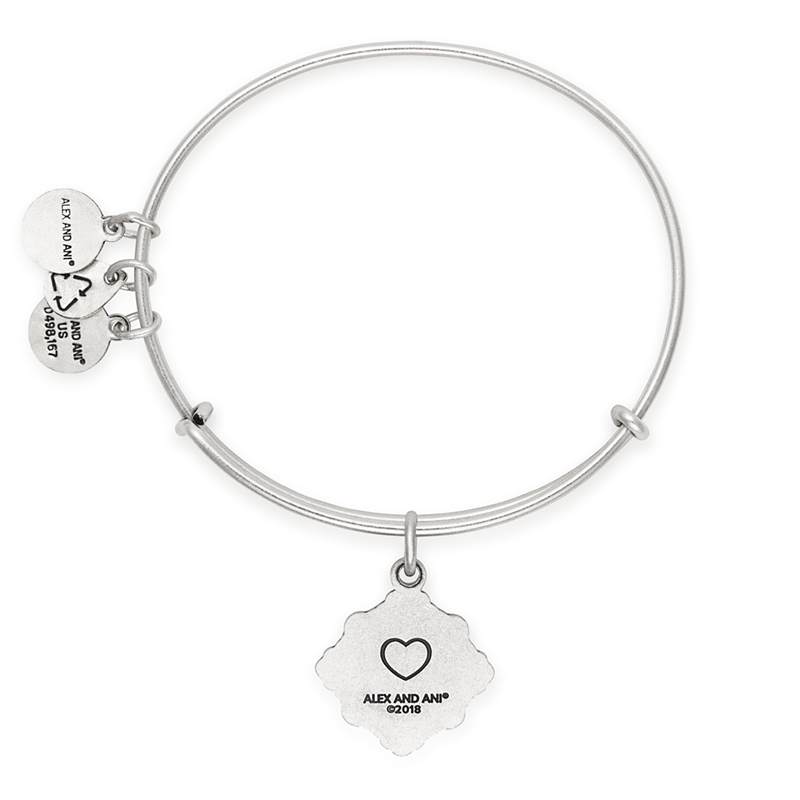 Godmother Charm Bangle - Sterling Silver Gift for Godmothers, Baptism, Christening & Special Occasions - Perfect for Women's Jewelry Collection
