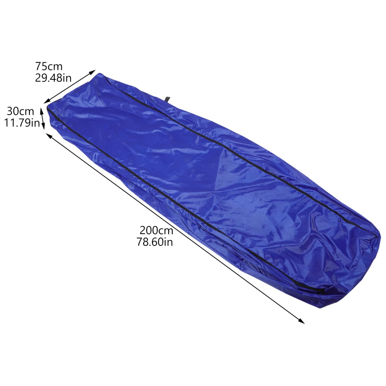 Lurrose Waterproof Cadaver Body Bag - Heavy Duty Oxford Fabric Corpse Pouch for Emergency, Funeral & Hospital Use - Includes Finger Protectors for Safe Handling