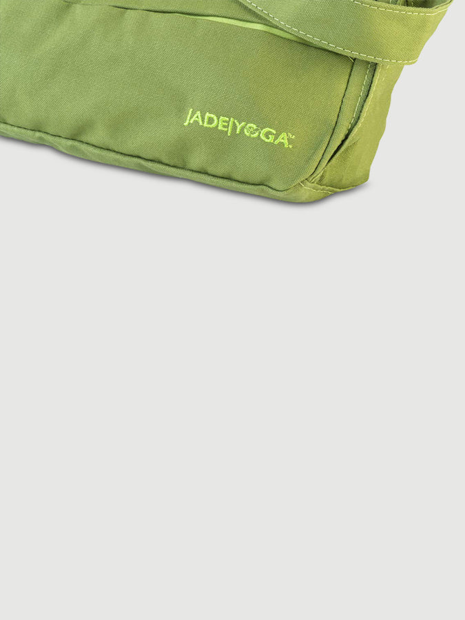 Premium Jade Yoga Macaranga Mat Bag - Eco-Friendly Yoga Mat Carrier for Hot Yoga, Travel & Studio Classes - Perfect for Yoga Enthusiasts & Instructors