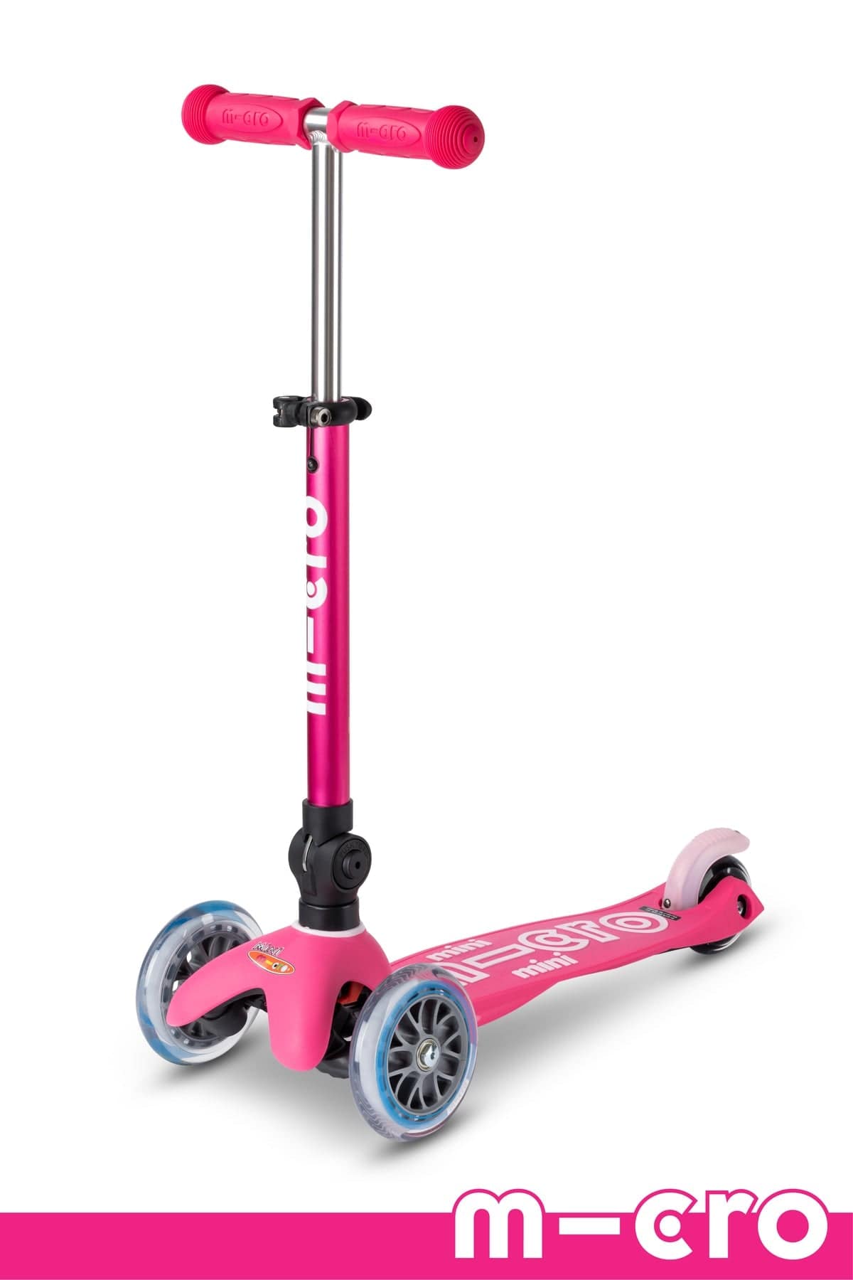 Micro Kickboard Mini Deluxe Foldable Scooter for Kids - Lightweight 3 Wheel Kick Scooter with Adjustable Handlebar - Perfect for Commuting, Park Rides & Outdoor Adventures