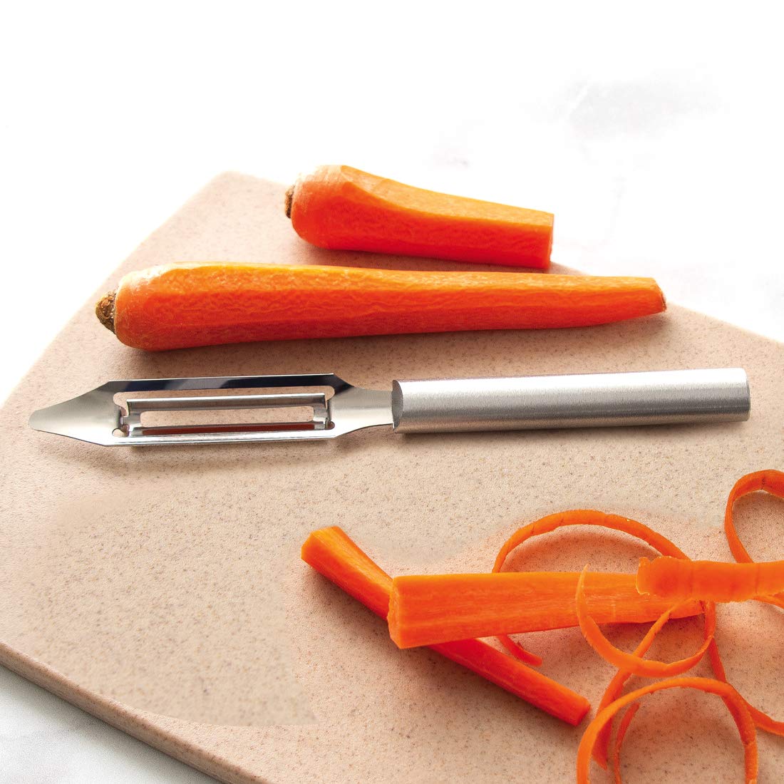 Rada Cutlery 7-Piece Starter Knife Set with Silver Handles - Perfect Kitchen Gift for Home Chefs, Cooking Enthusiasts & Wedding Registries