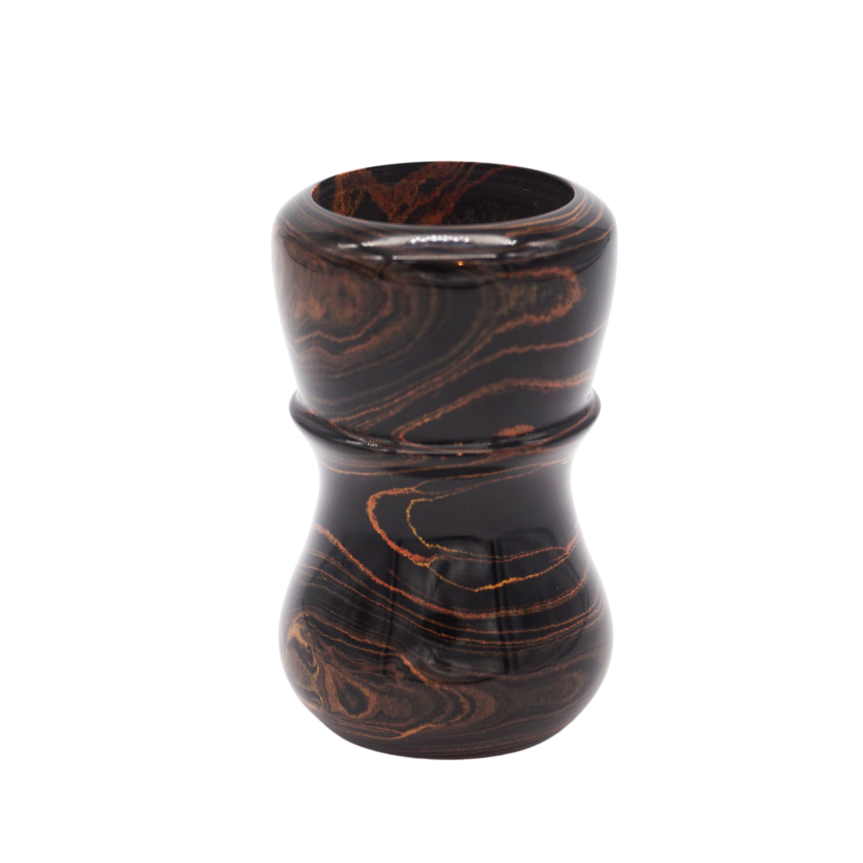 Premium Honey Ebonite Handmade Shaving Brush Handle - Fits 24mm & 26mm Knots - Perfect for Wet Shaving & Grooming Gifts for Men