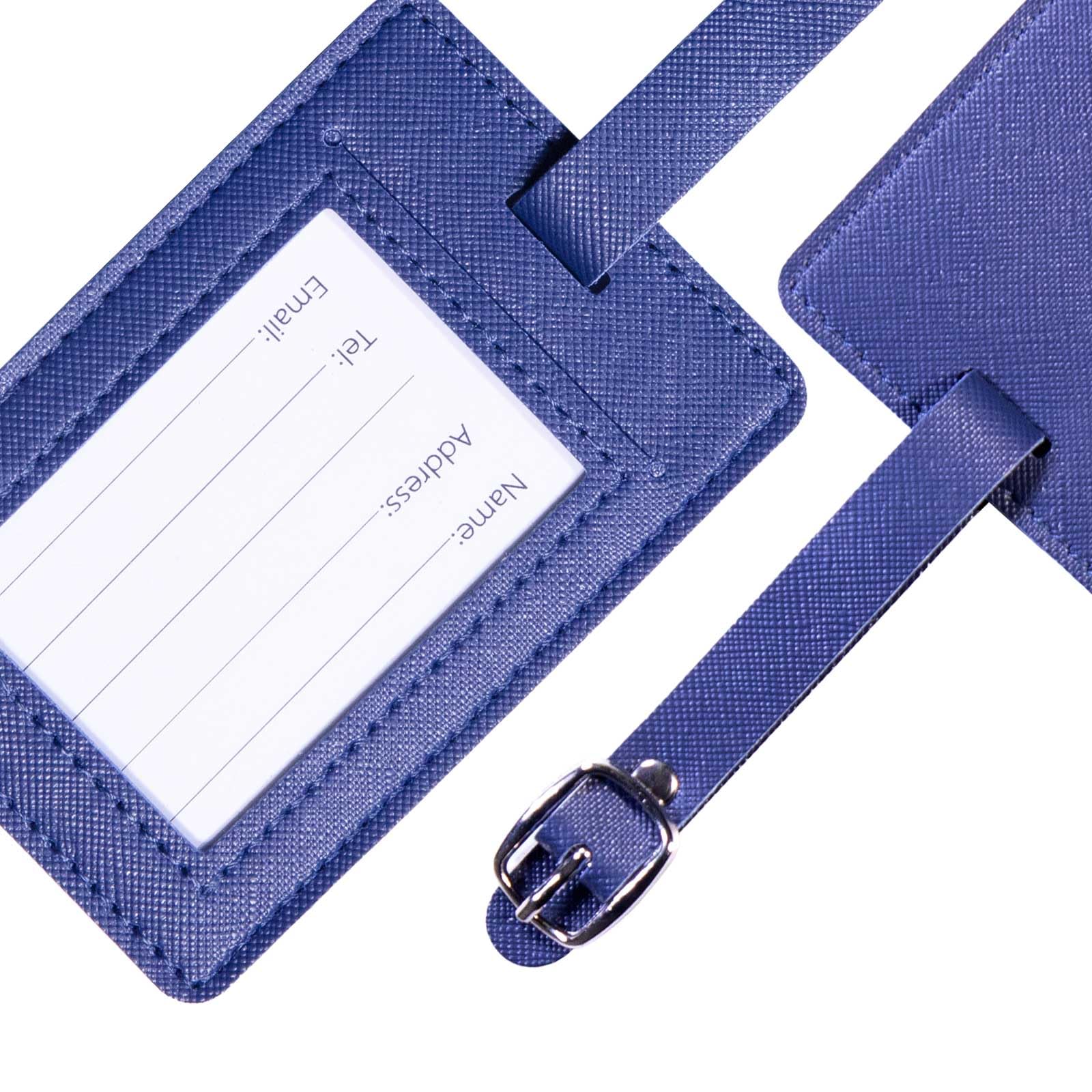 Premium RFID Blocking Passport Holder for Women & Men - Dark Blue Travel Wallet with Multiple Card Slots & ID Window - Perfect for Family Vacations, Business Trips & International Travel