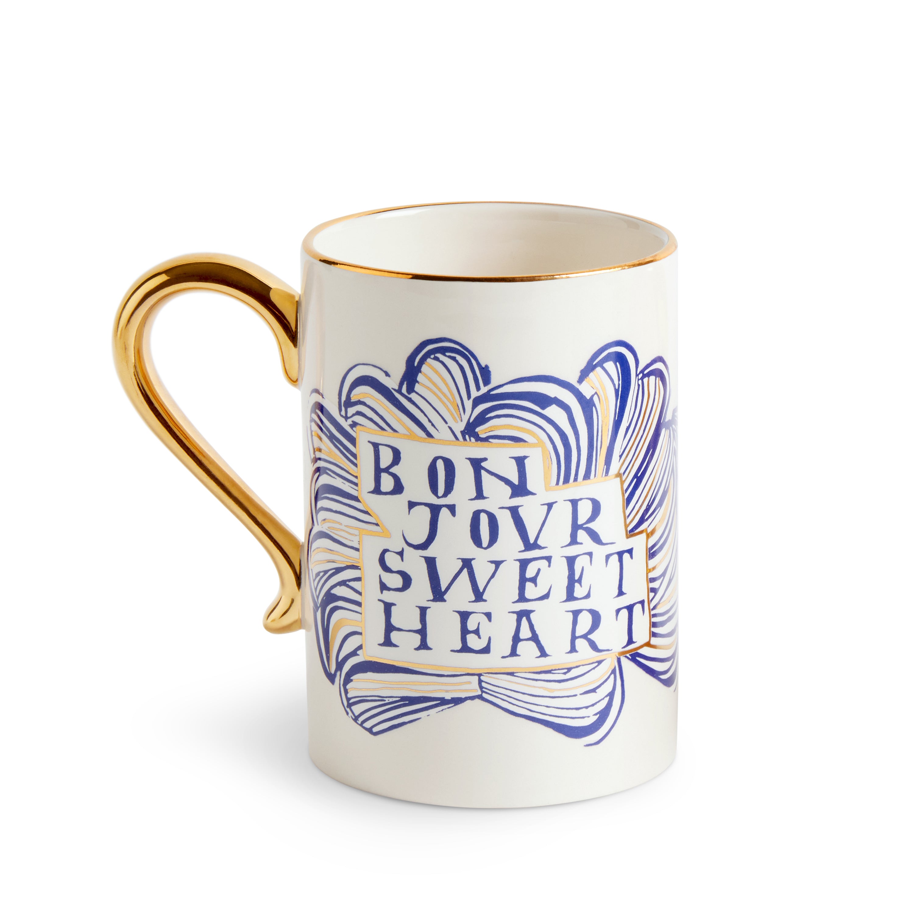 Ruan Hoffmann Sweetheart Mug - Handmade Ceramic Coffee Cup with Heart Design, Perfect for Valentine's Day Gifts, Couples, and Romantic Coffee Moments at Home